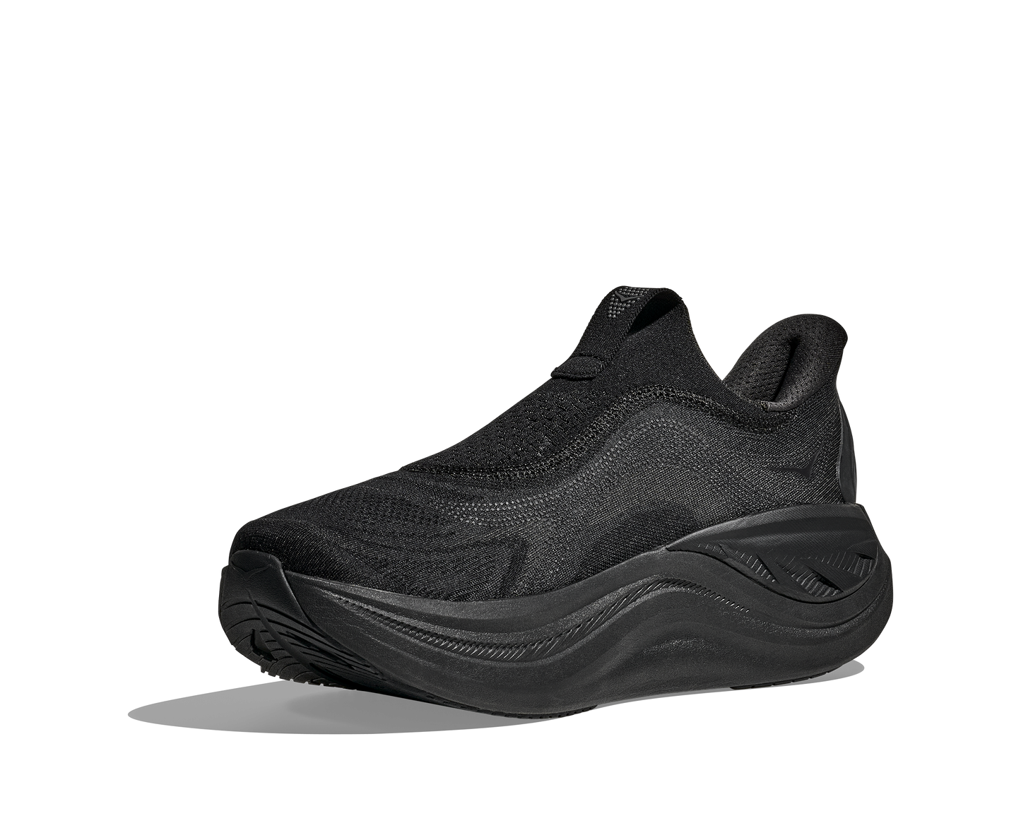 HOKA Skyward Laceless black / black 1168876-BBLC