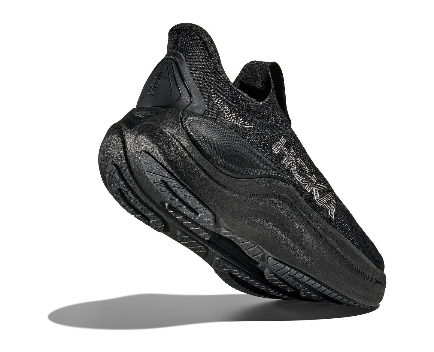 HOKA Skyward Laceless black / black 1168876-BBLC