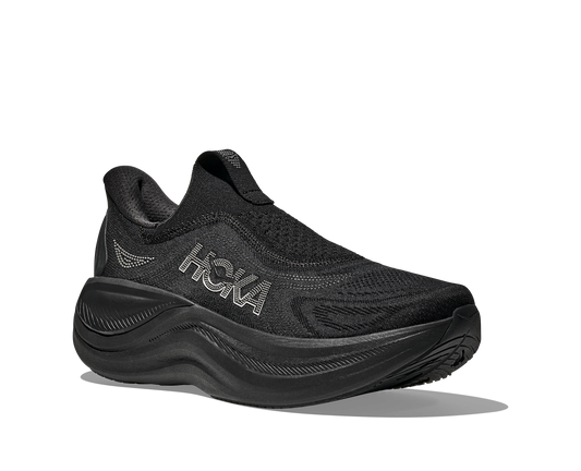 HOKA Skyward Laceless black / black 1168876-BBLC
