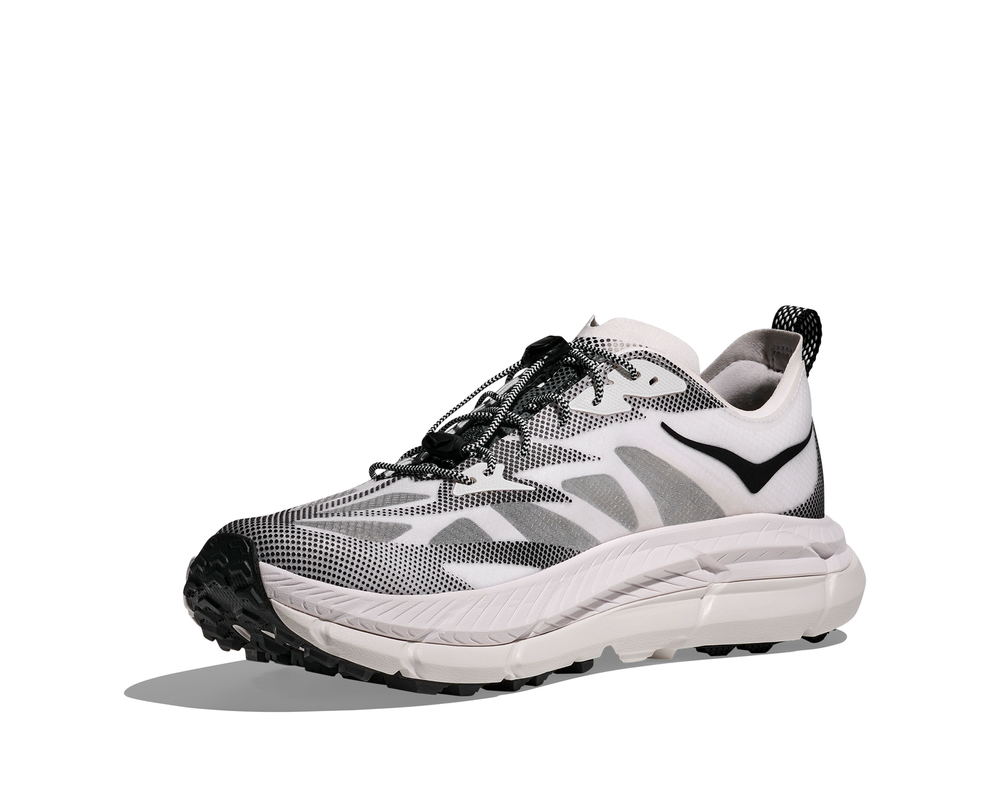 HOKA U MAFATE SPEED 4 LITE WHITE/BLACK 1168971-WBLC
