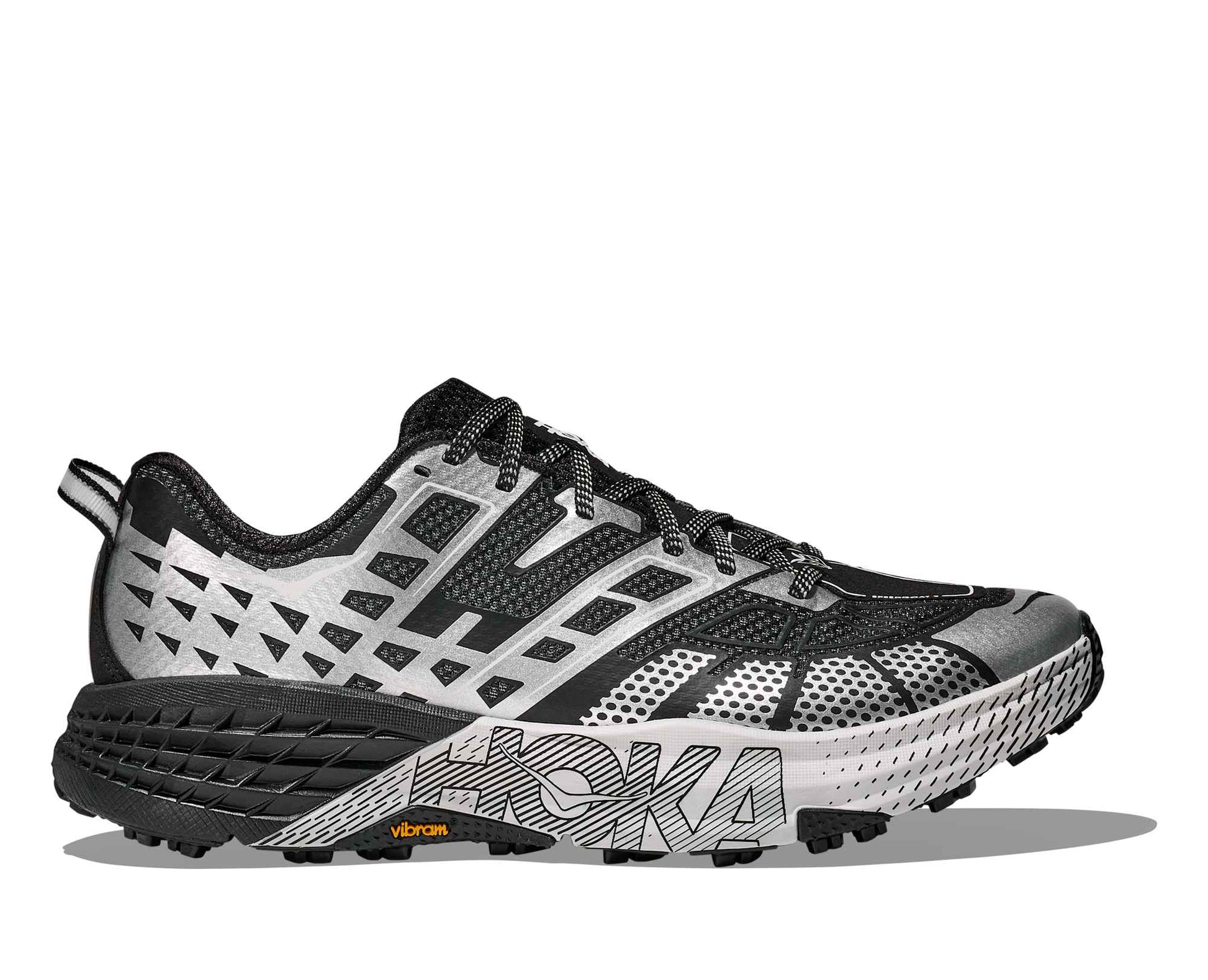 Hoka U Speedgoat 2 Ts Color: BLACK / STARDUST Style: 1171910-BKSTR