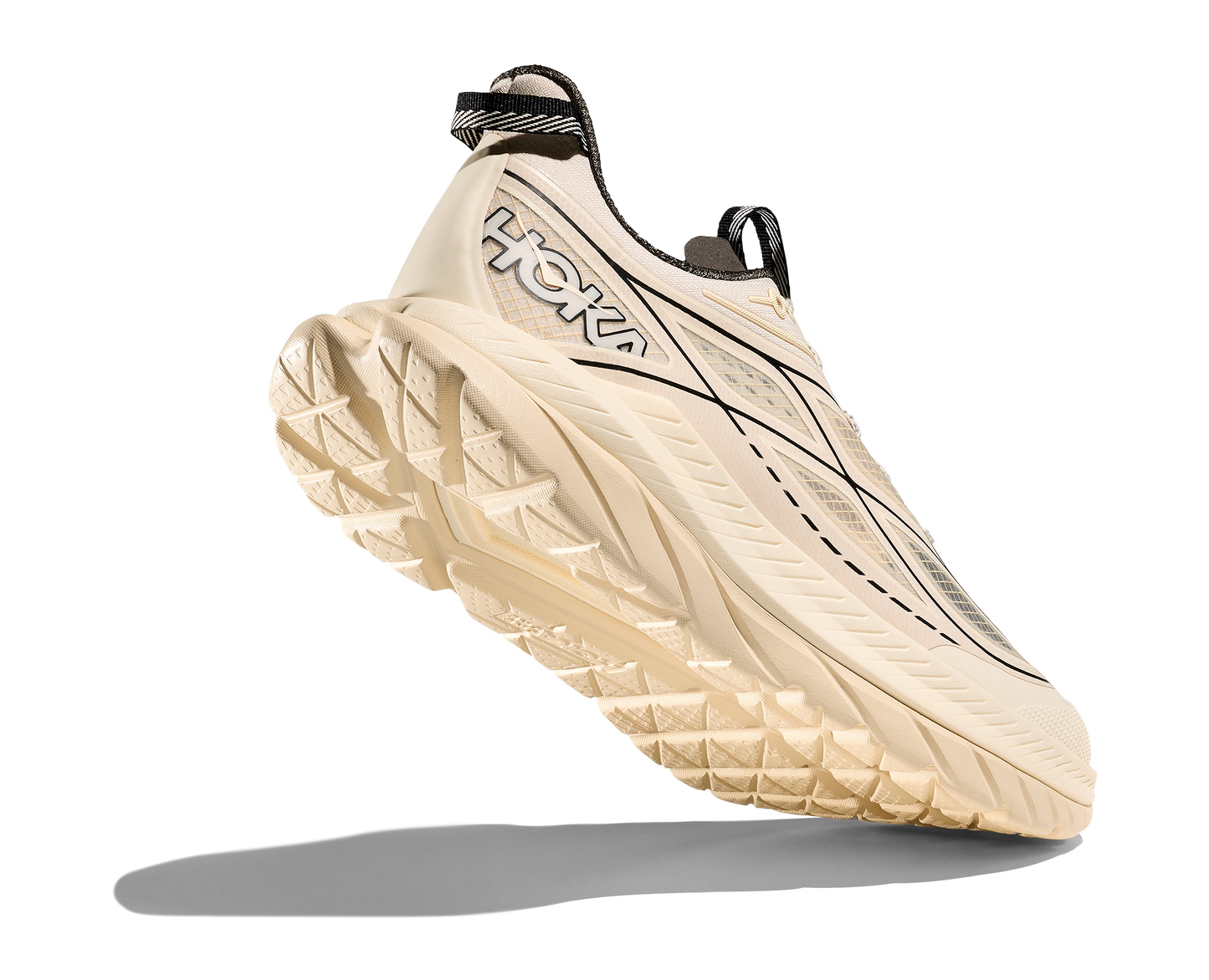 Hoka Mach Remastered Mens Shoes Color: Eggshell/Asphalt Grey Style: 1176250-EHL