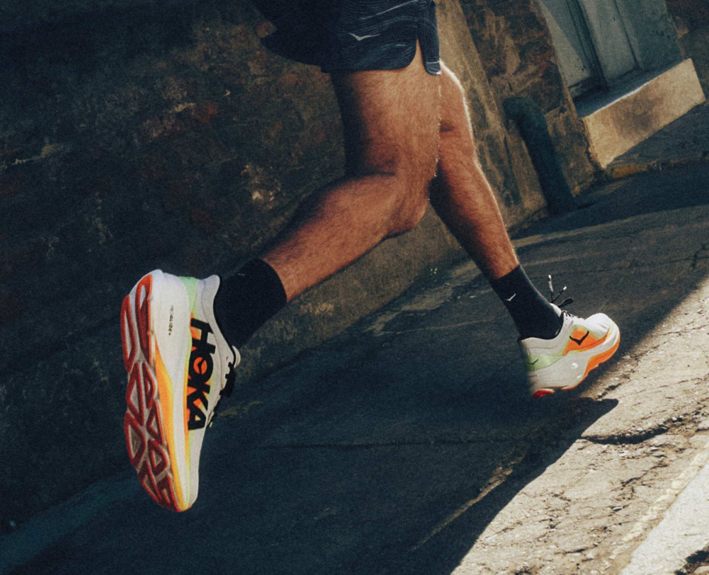 Hoka M Clifton Pro Color: COSMIC GREY / BLACK Style: 1176510-CMCGR