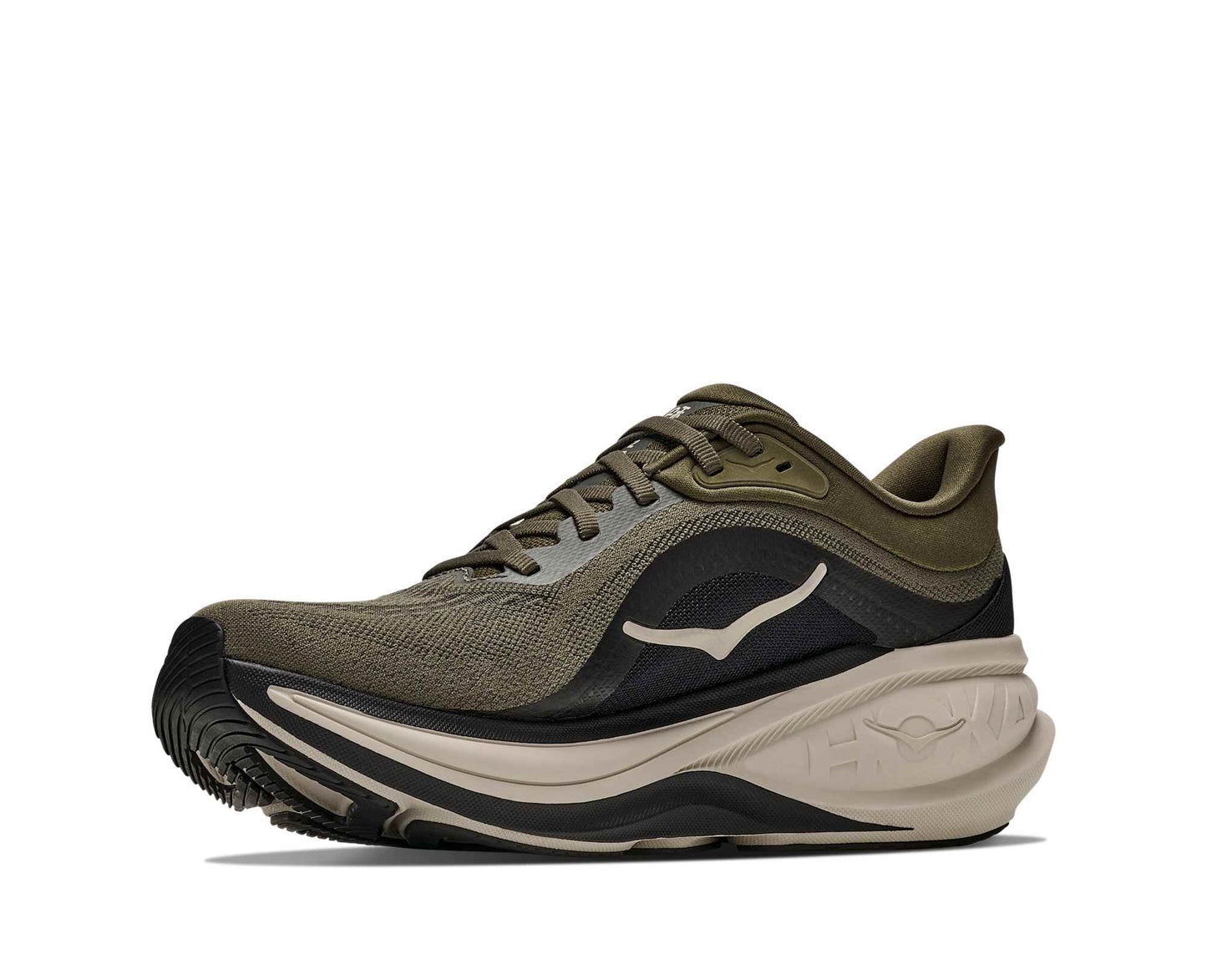 Hoka W Clifton Pro Color: ANTIQUE OLIVE / RIVER ROCK GREY Style: 1176530-AVRV