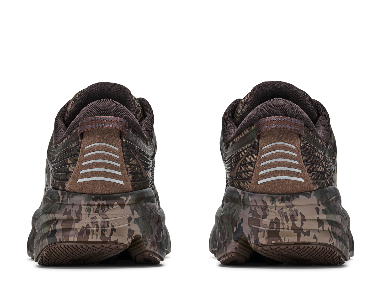 HOKA Bondi 7 x BEAMS Unisex Shoes Color: Chestnut/Black Bean Style: 1183211-CCKB