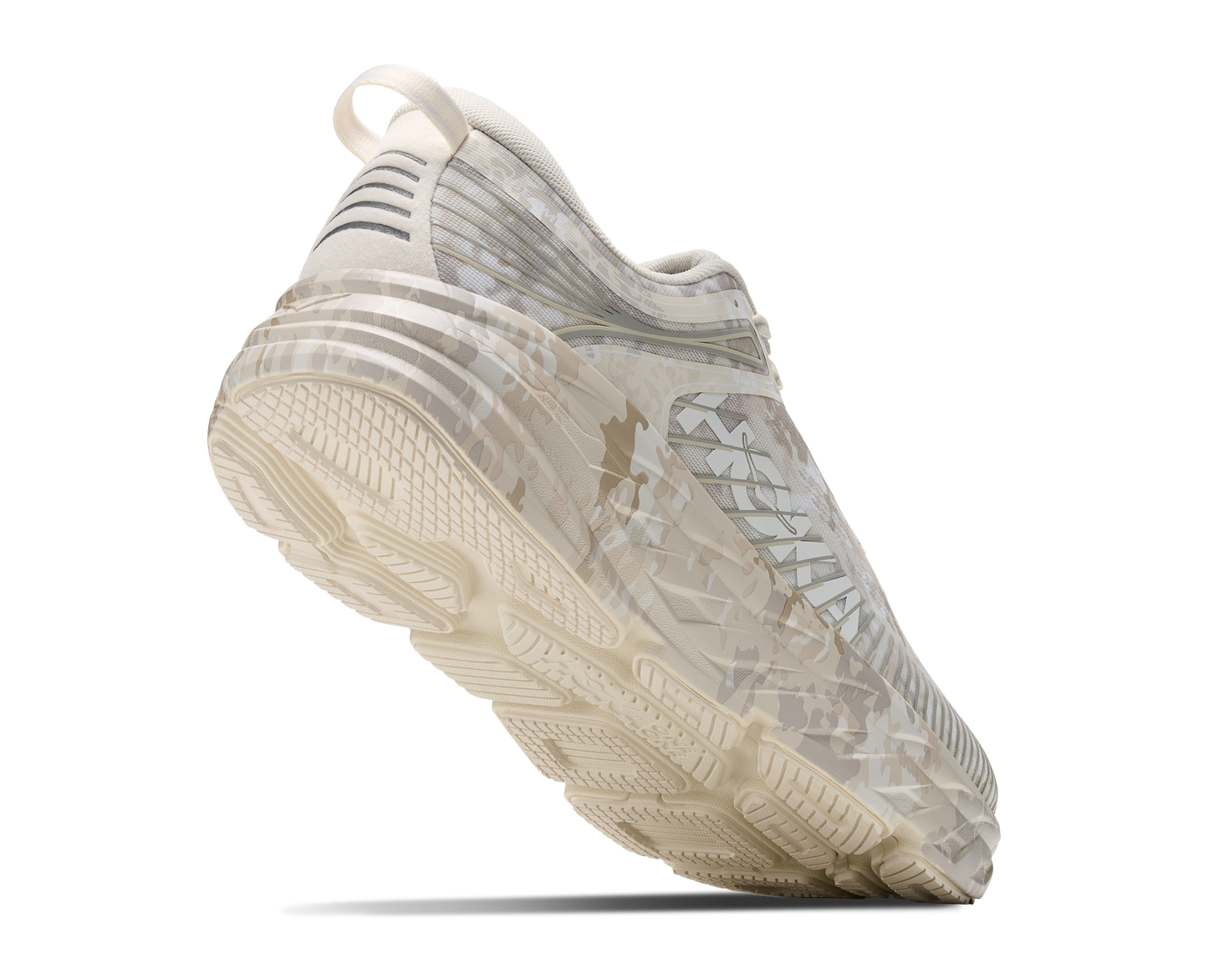 HOKA Bondi 7 x BEAMS Unisex Shoes Color: Turtledove/Tidal Foam Style: 1183211-TLF