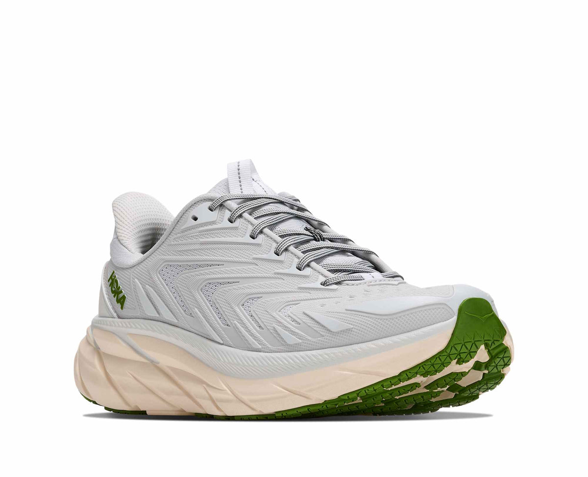 HOKA Clifton UTL Color: Cosmic Grey / Cilantro Style: 1186950-CCLN