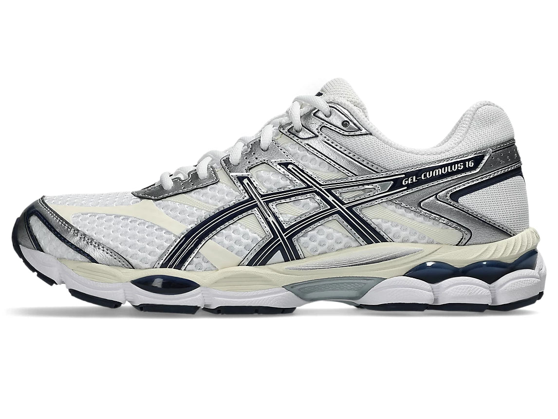 ASICS GEL-CUMULUS 16 White/Midnight Style: 1203A733-103