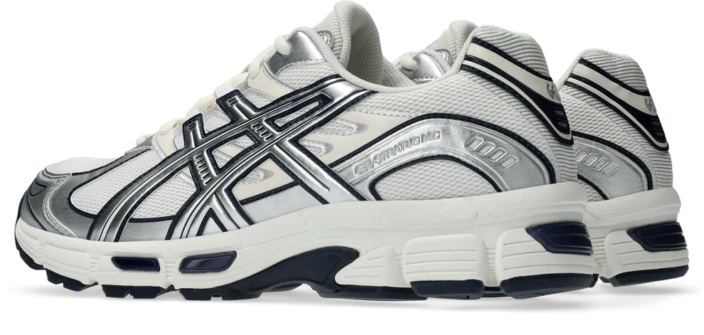ASICS GEL-STRATUS MC Color: Cream/Pure Silver Style: 1203B049-103