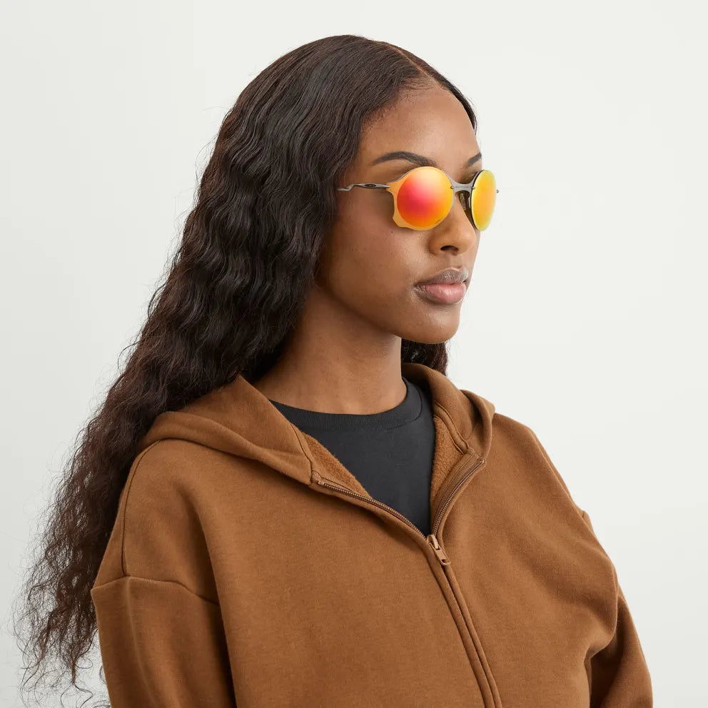 OAKLEY TAILEND TI GUNMETAL PRIZM RUBY OO6026-0256