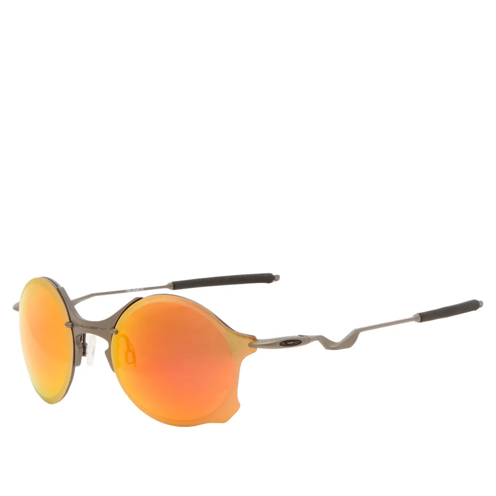 OAKLEY TAILEND TI GUNMETAL PRIZM RUBY OO6026-0256