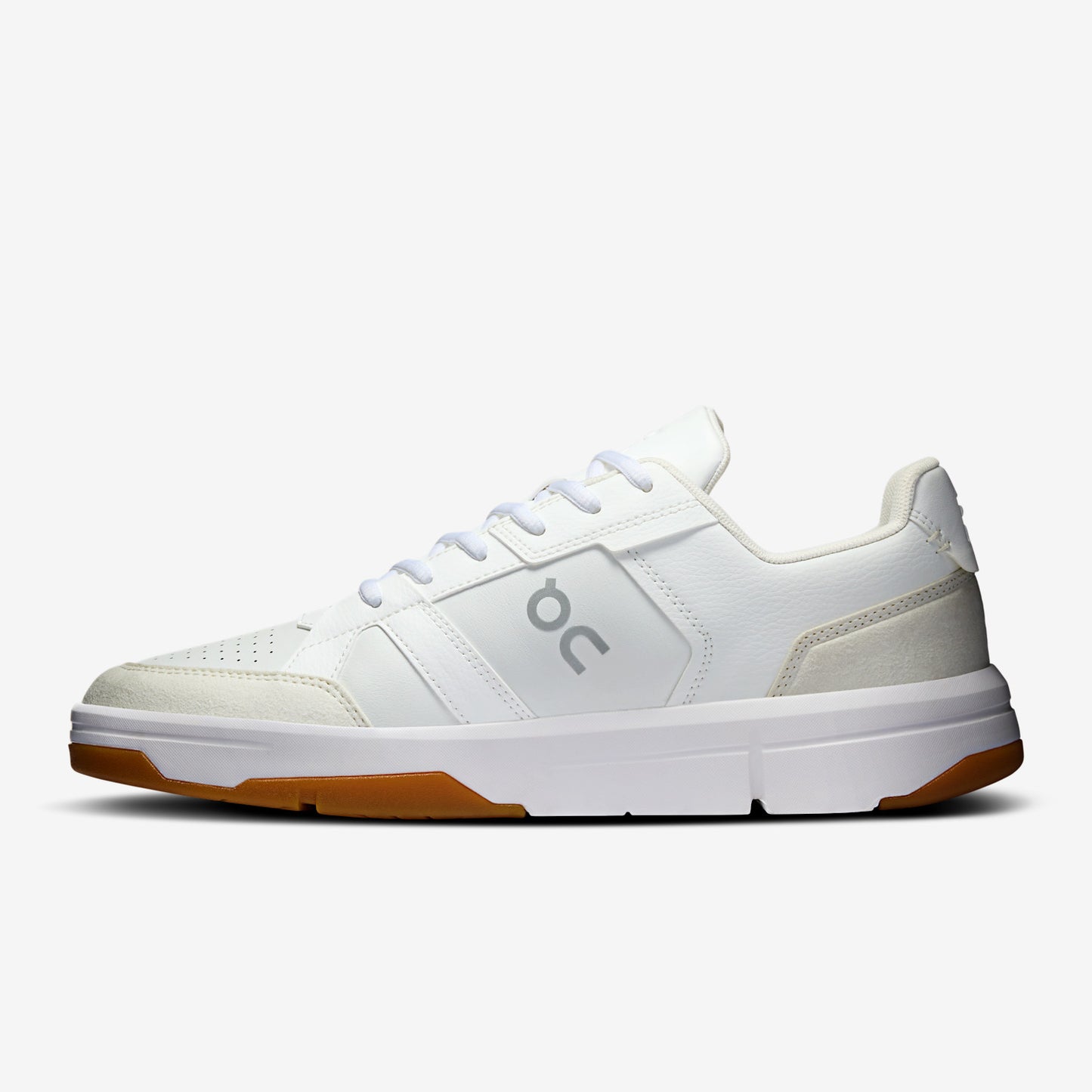 On THE ROGER Clubhouse Men's Shoes Color: White | Ivory Style: 3MF10540924