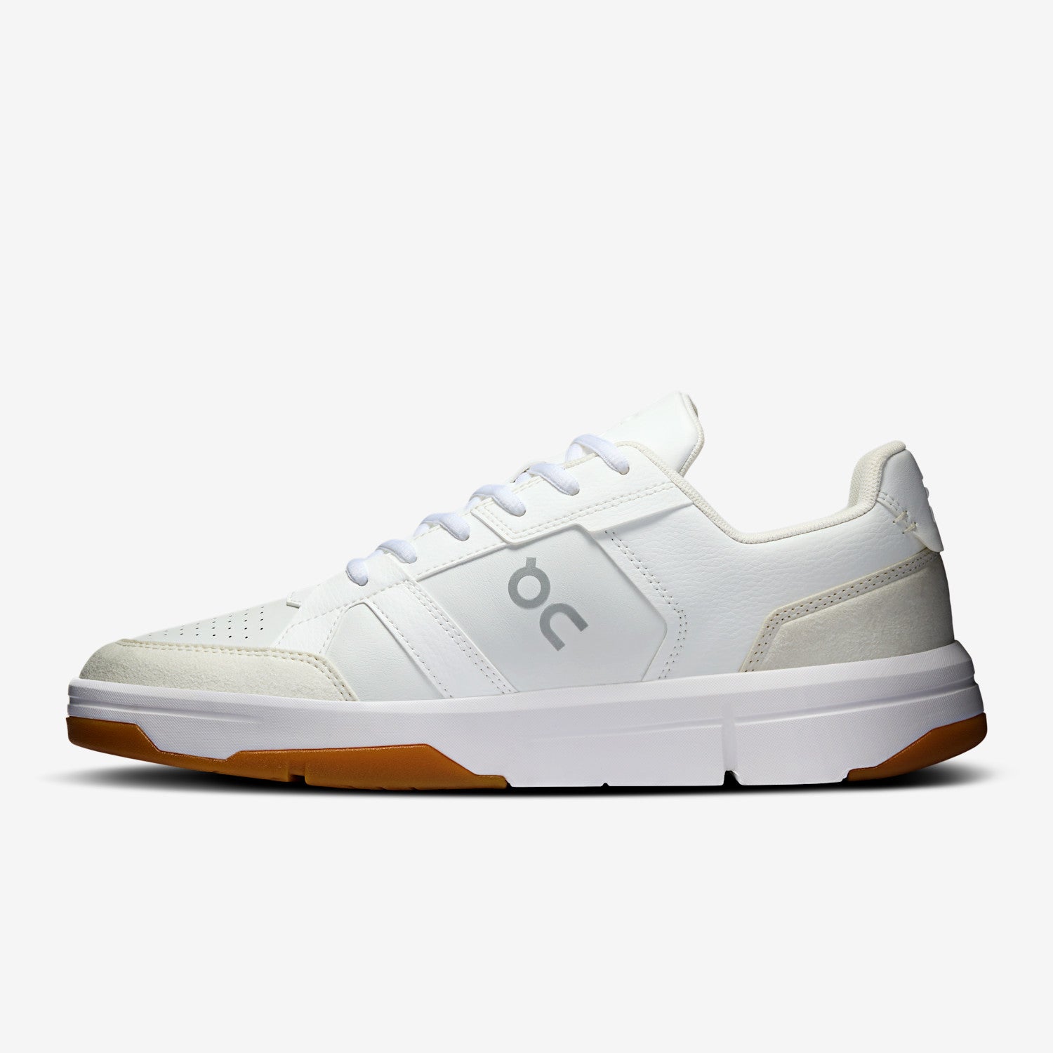 On THE ROGER Clubhouse Men's Shoes Color: White | Ivory Style: 3MF10540924