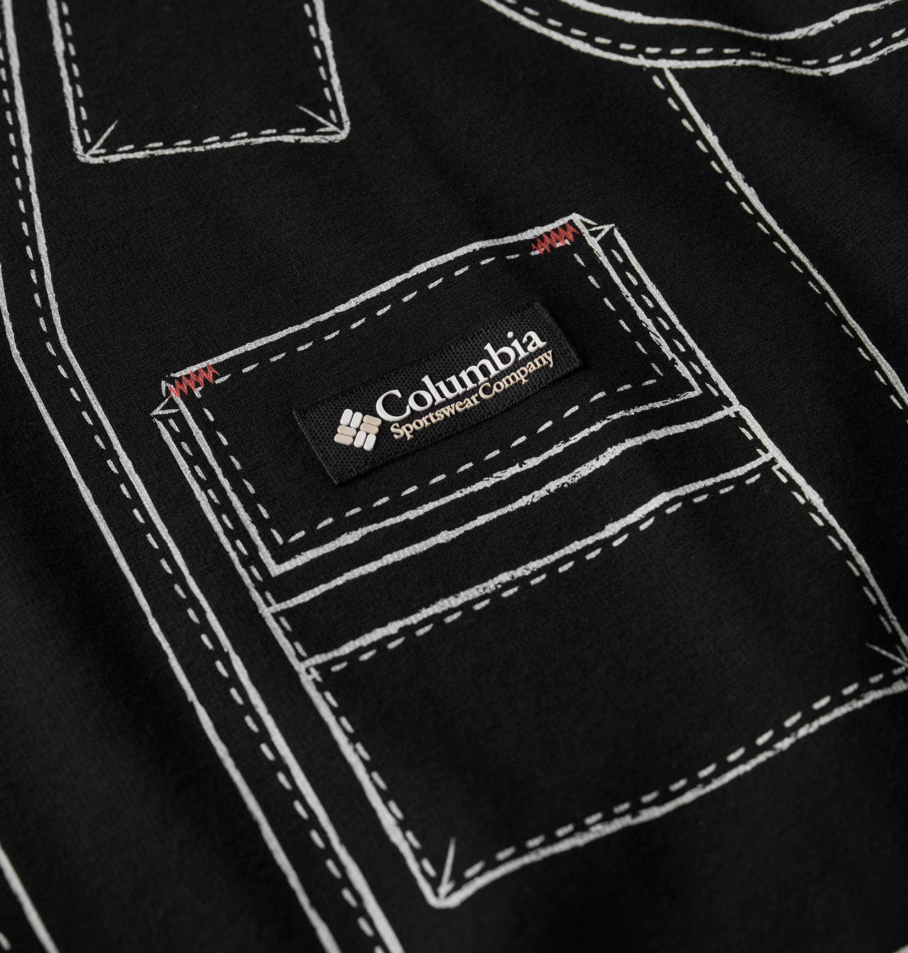 COLUMBIA V1 SHORT SLEEVE GRAPHIC TEE BLACK 2176191010