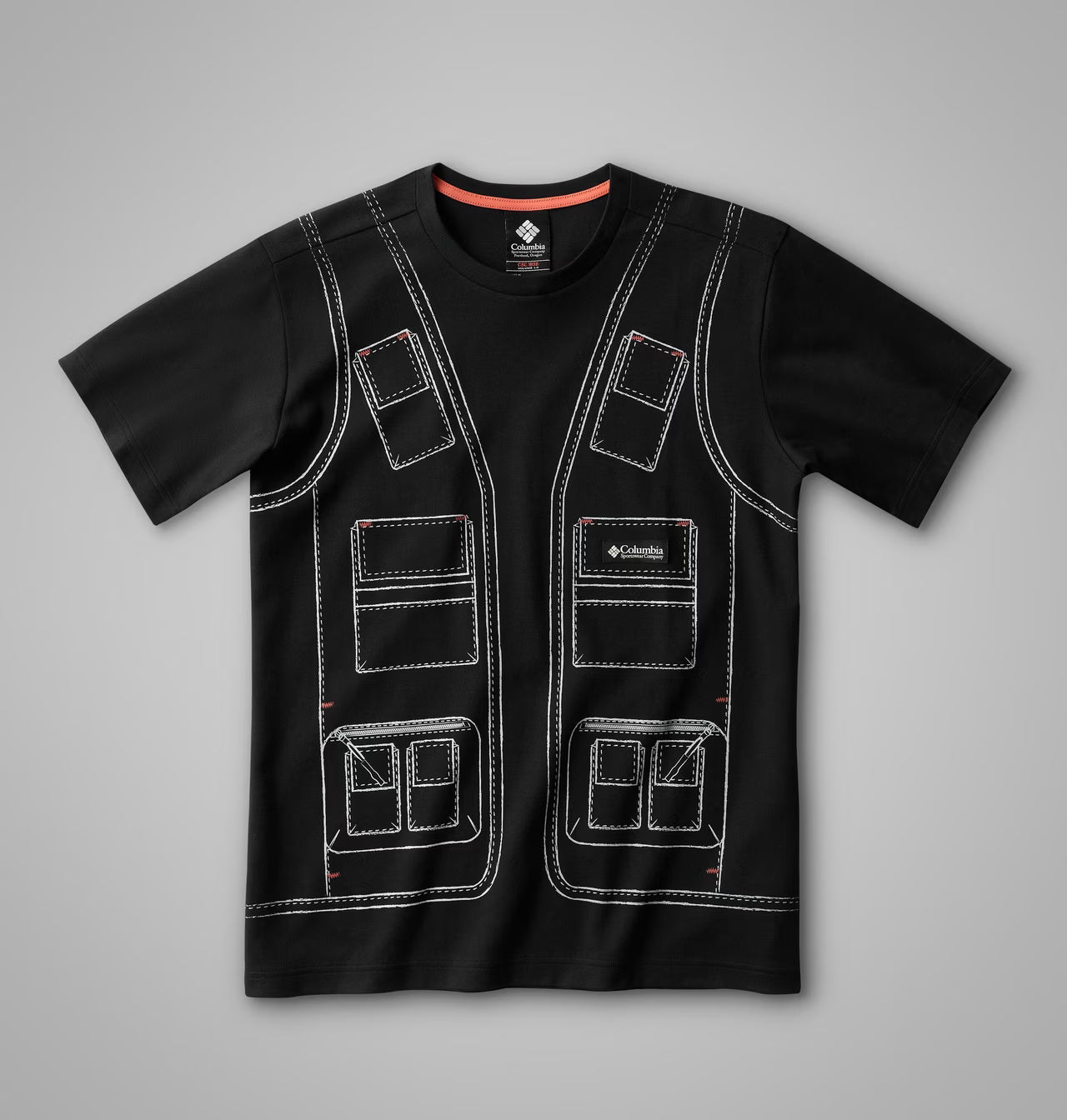 COLUMBIA V1 SHORT SLEEVE GRAPHIC TEE BLACK 2176191010