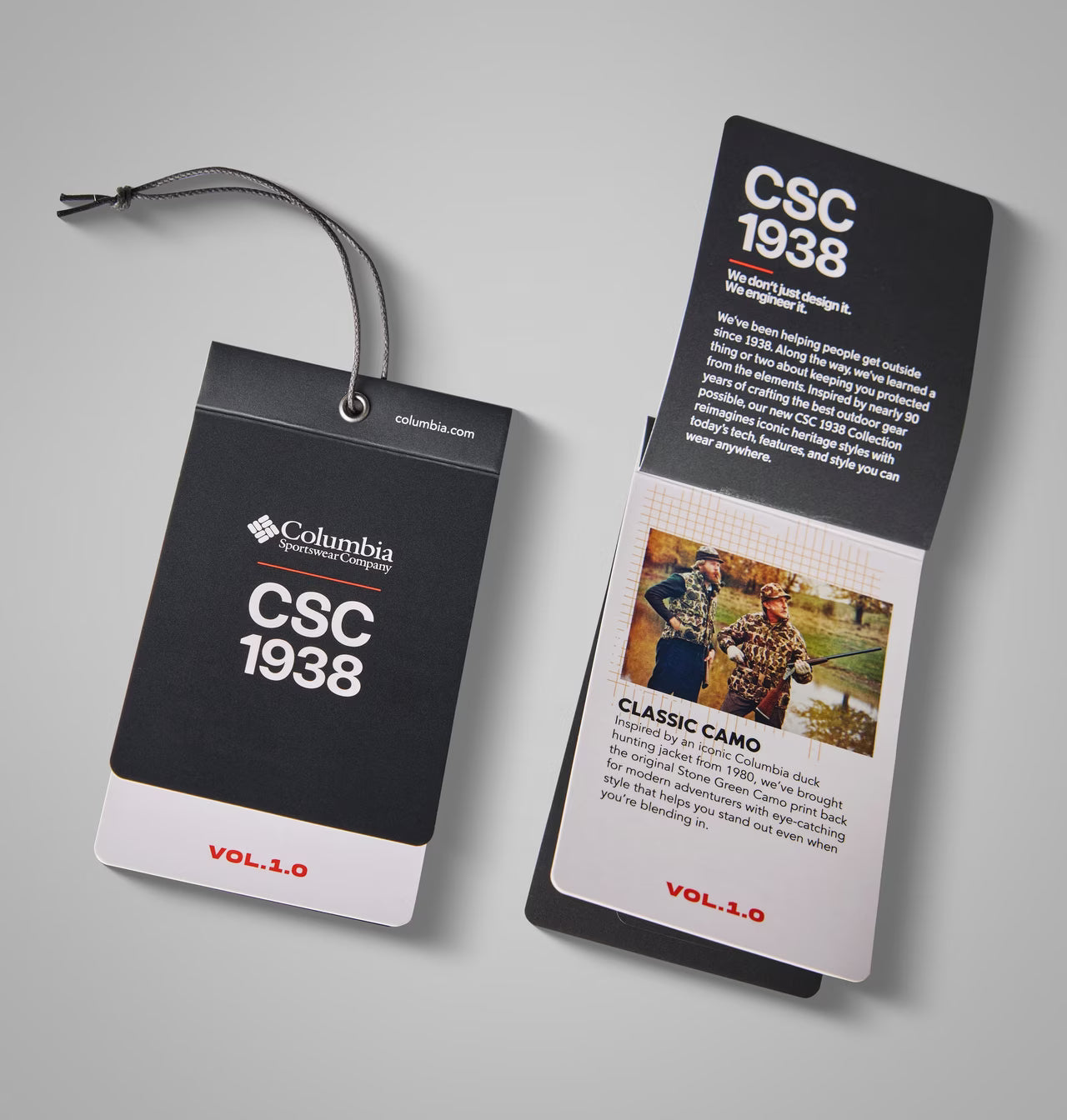 COLUMBIA V1 5 PANEL HAT BRITISH TAN DUCK CAMO 2176211265