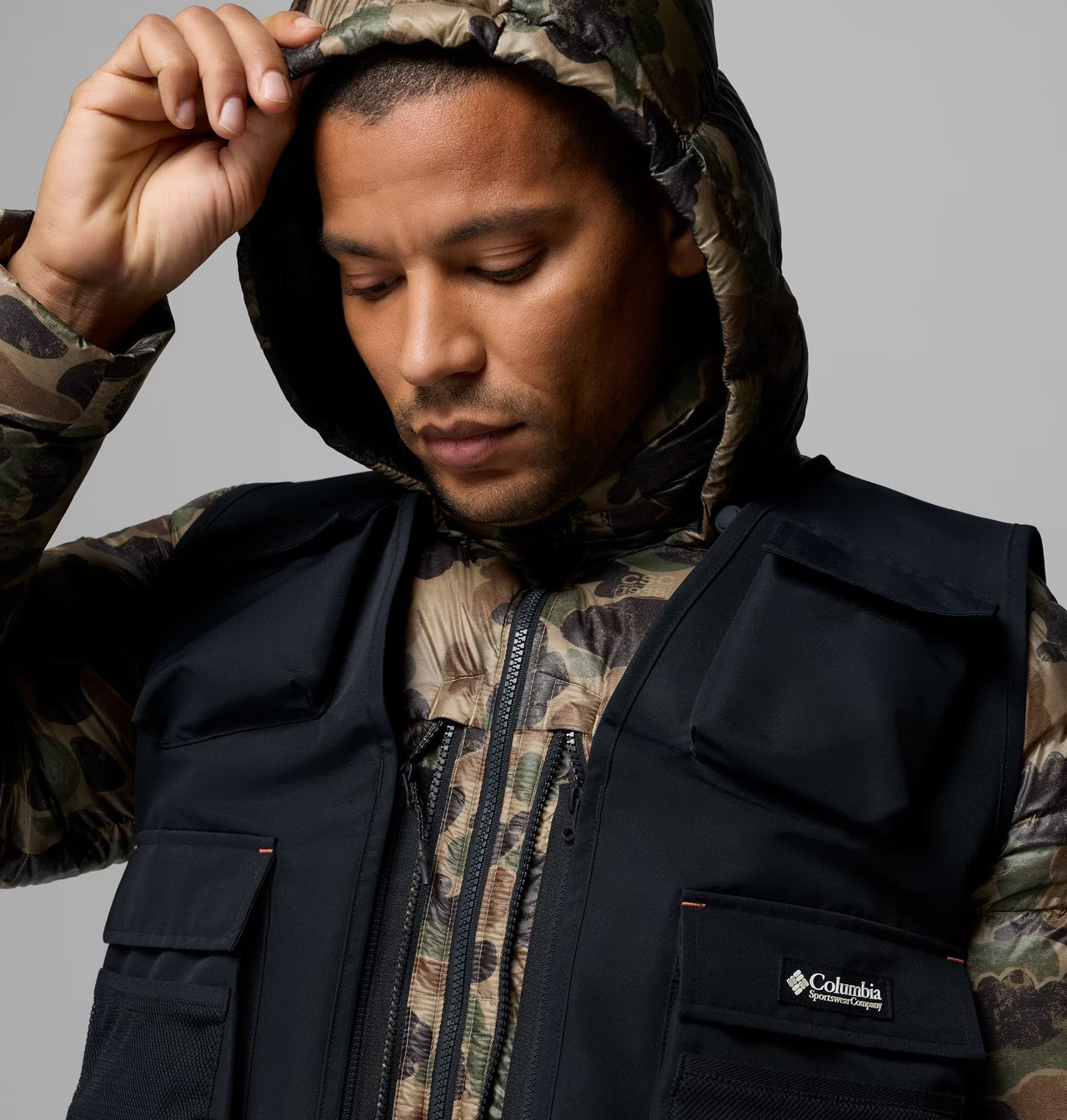 COLUMBIA DUALITY MOUNTAIN OUTERCHANGE JACKET BRITISH TAN CAMO 2176841265