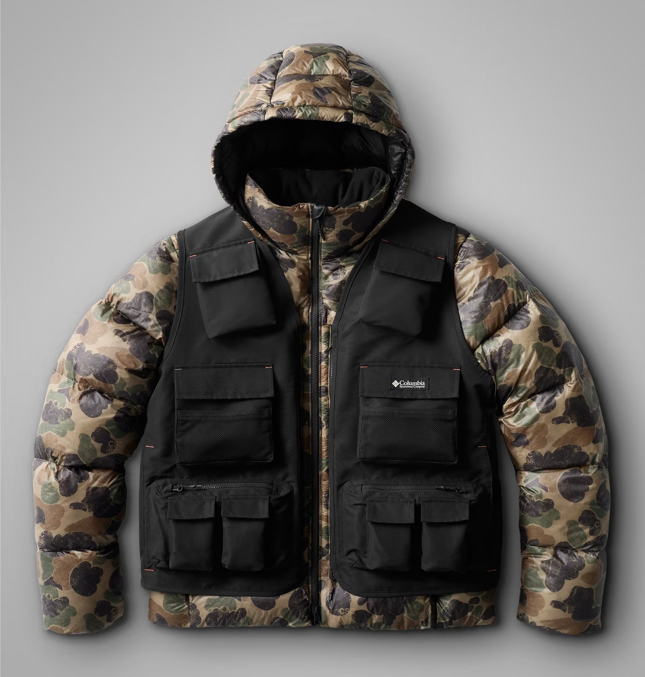 COLUMBIA DUALITY MOUNTAIN OUTERCHANGE JACKET BRITISH TAN CAMO 2176841265