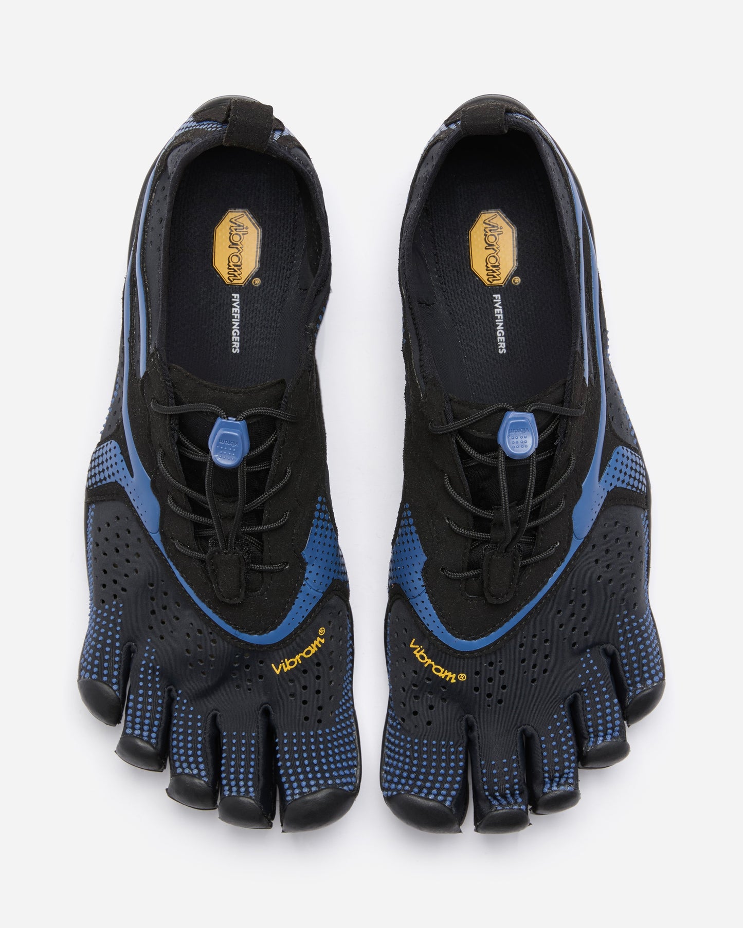 Vibram FIVEFINGES V-RUN Mens BLACK/BLUE 25M7004