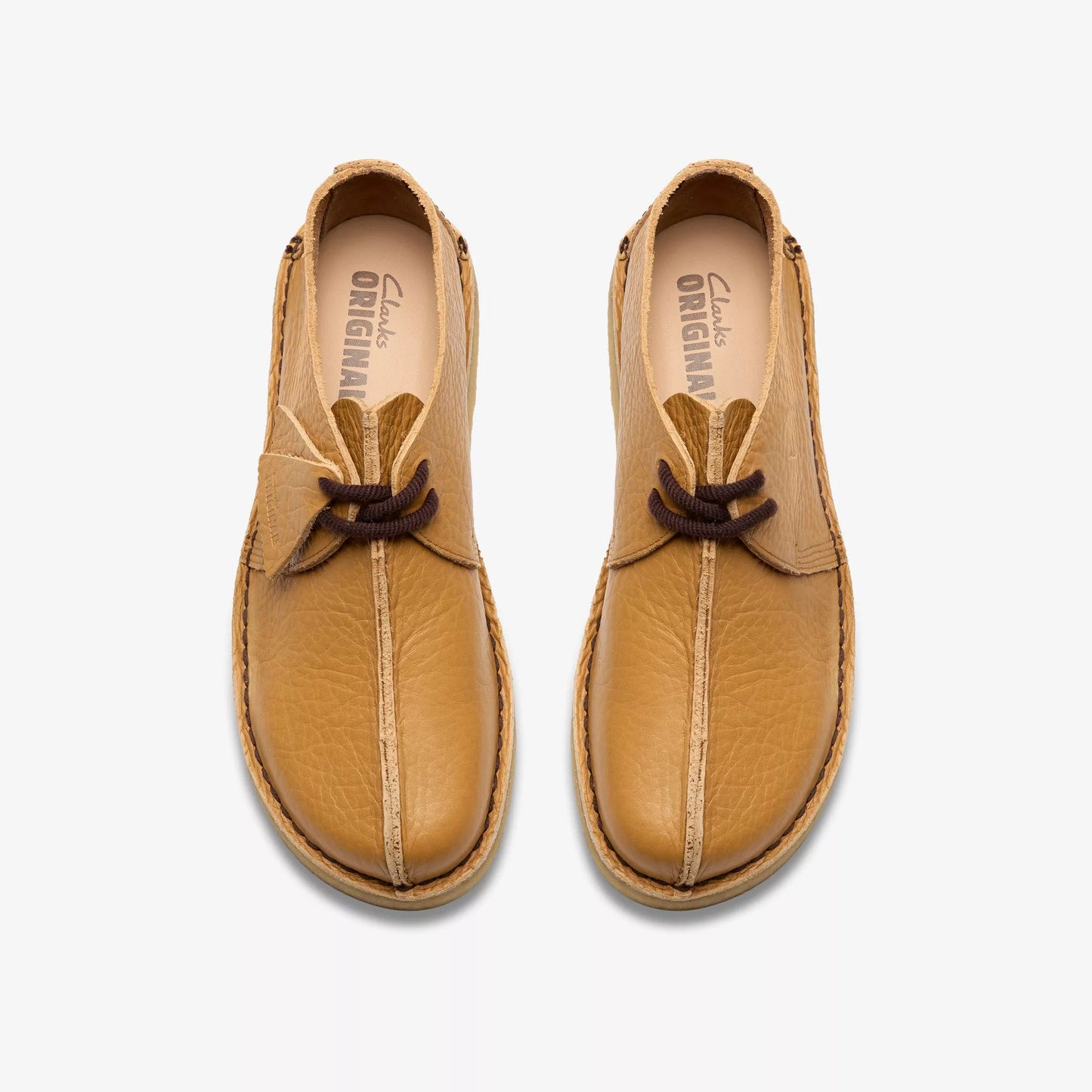 CLARK Desert Trek Curry Leather 26182780