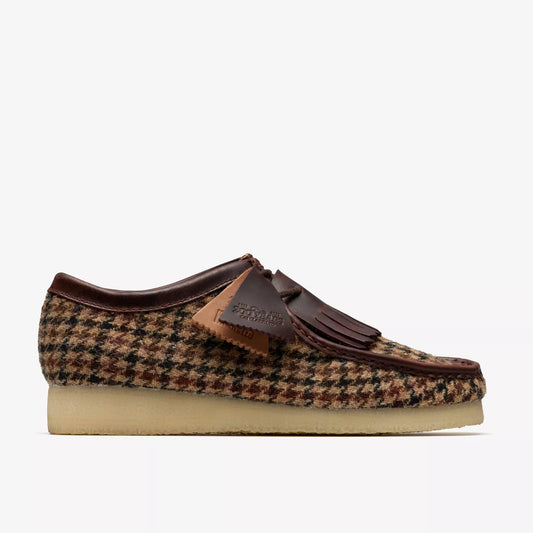 CLARK Wallabee Brown Tweed Combination 26182791
