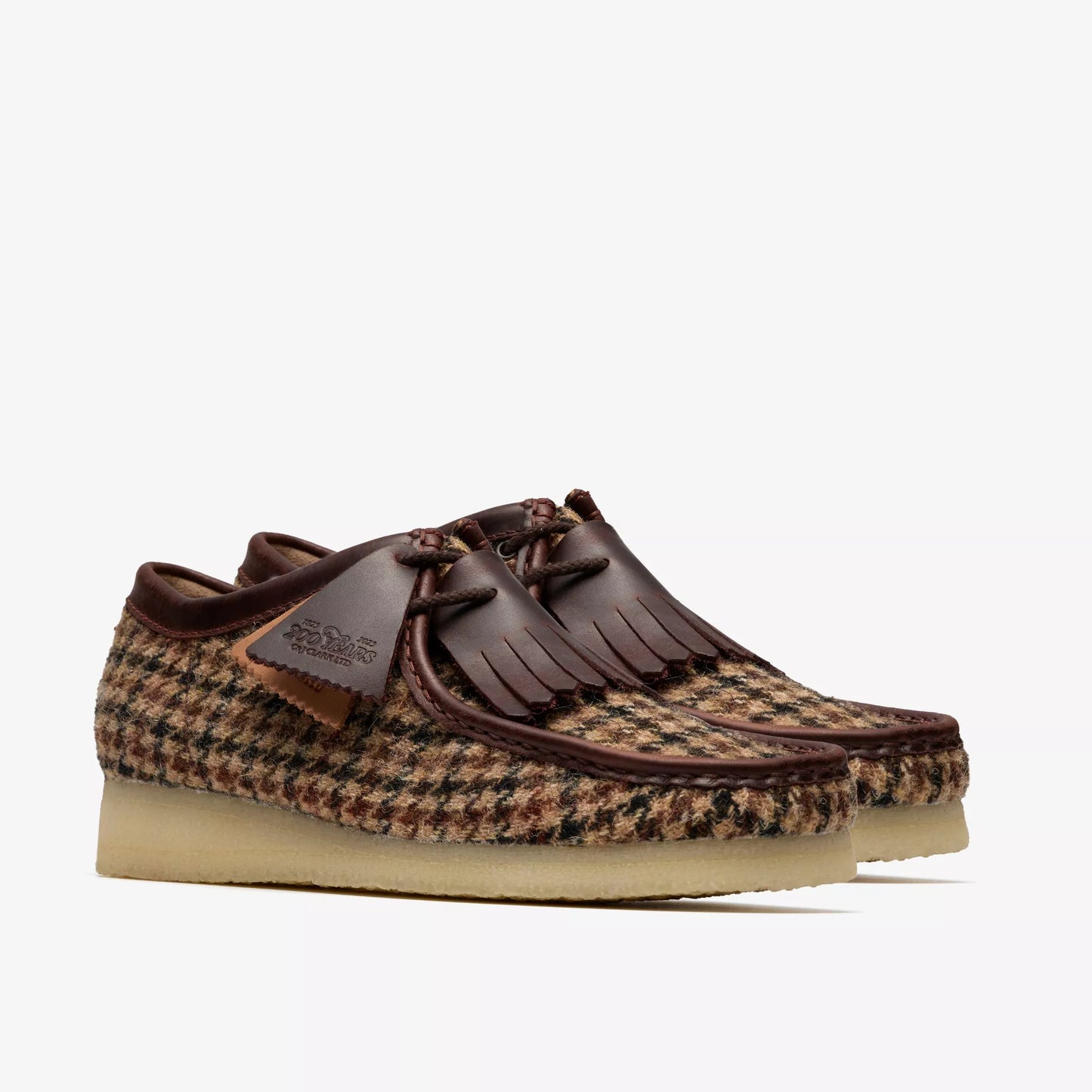 CLARK Wallabee Brown Tweed Combination 26182791