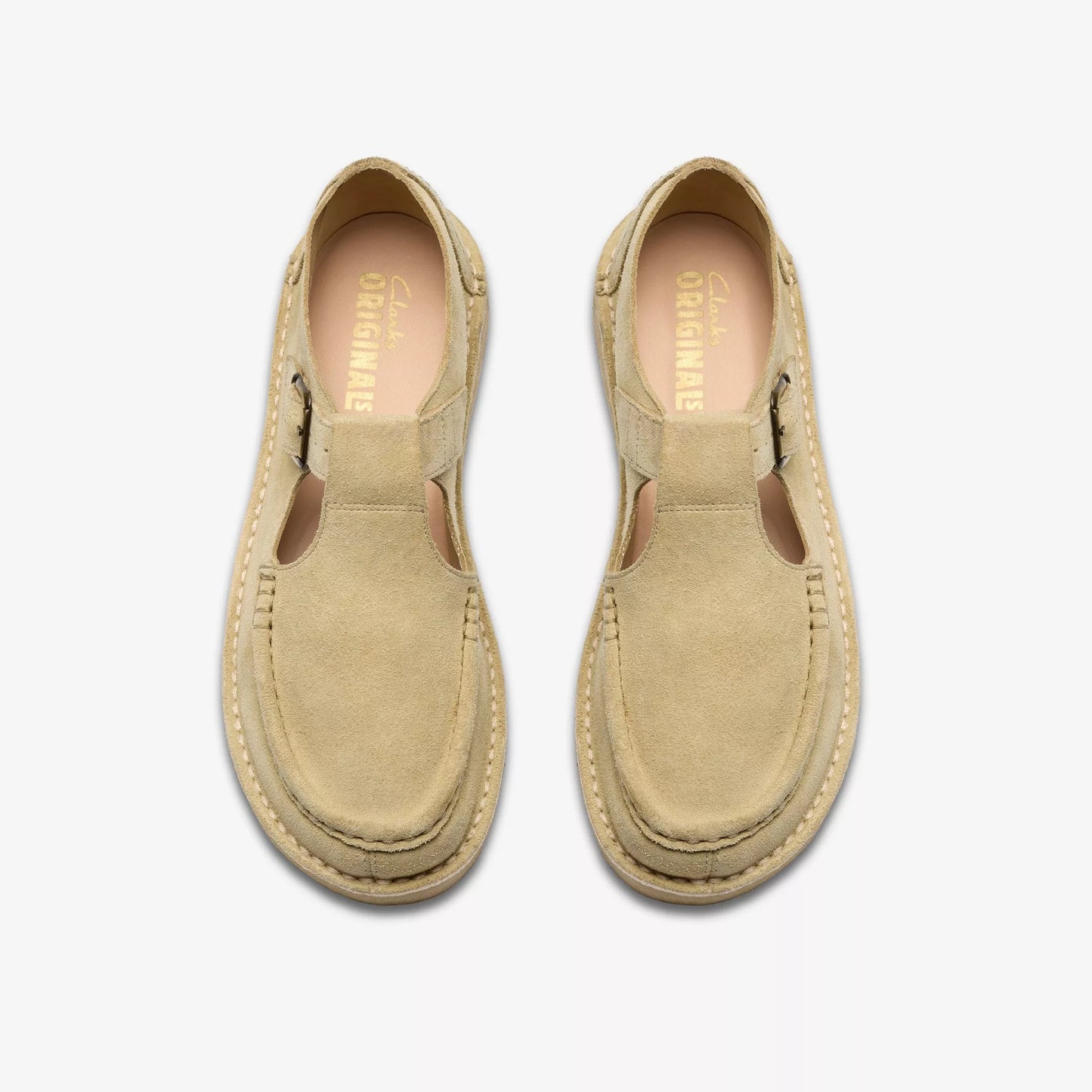 CLARKS Nomad T Bar Maple Suede Maple Suede 26182845