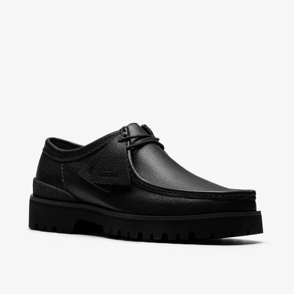CLARKS Walla Yukoner Black Scotch Grain 26183313 – Shoe Gallery Inc