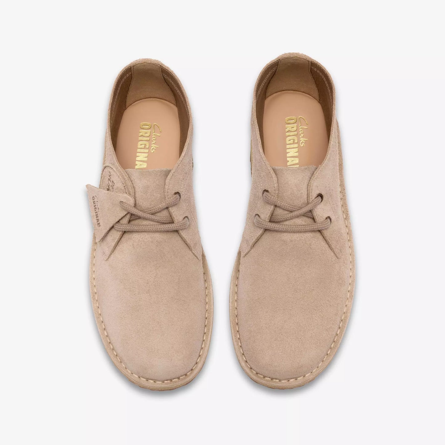 Clarks Desert Hunter Mens Shoes Color: Sand Suede Style: 26185680