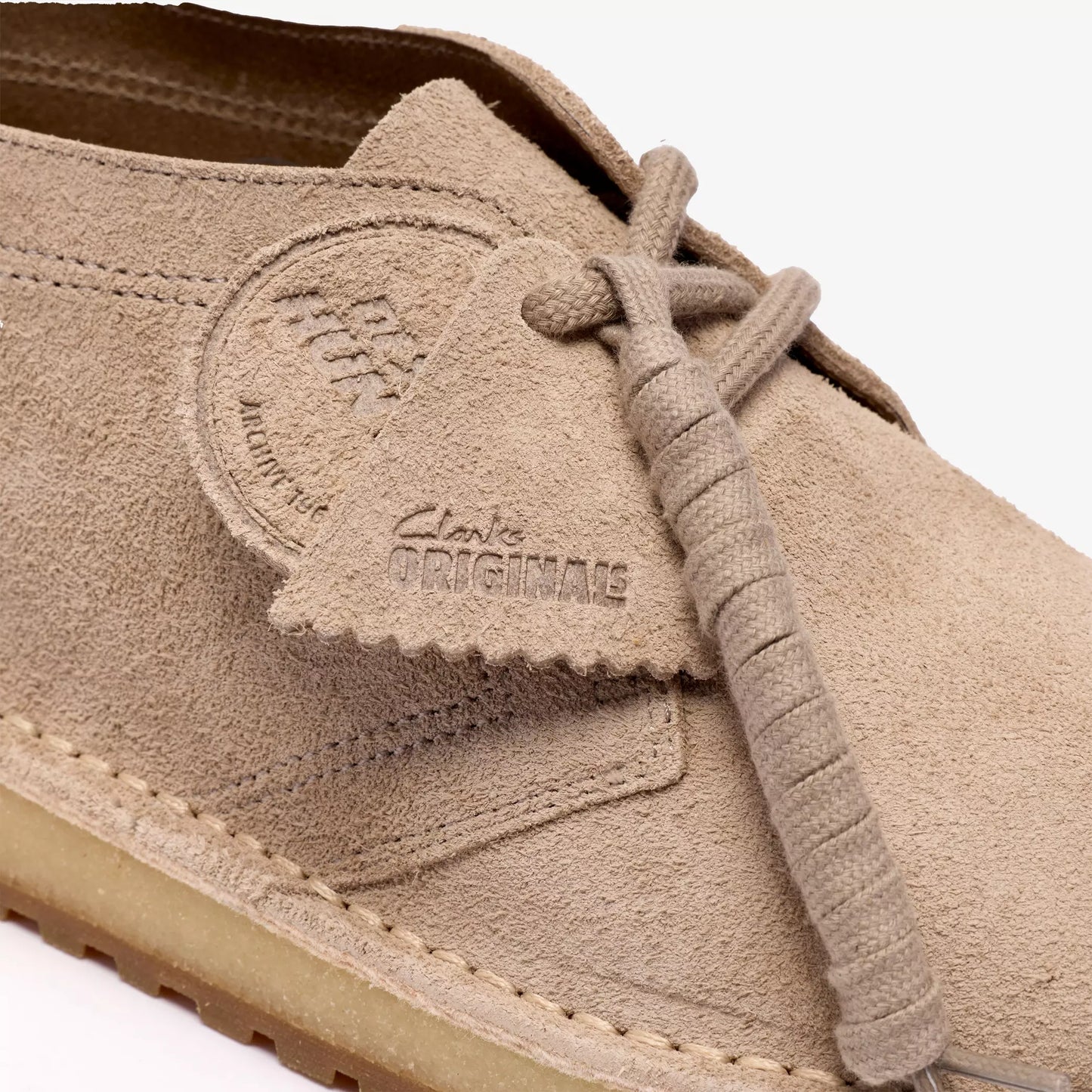 Clarks Desert Hunter Mens Shoes Color: Sand Suede Style: 26185680