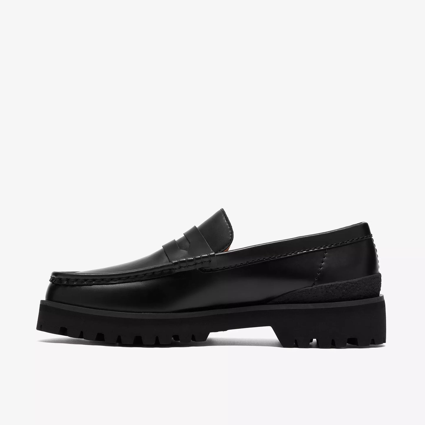 Clarks Yukoner Penny Mens Shoes Color: Black Leather Style: 26185705