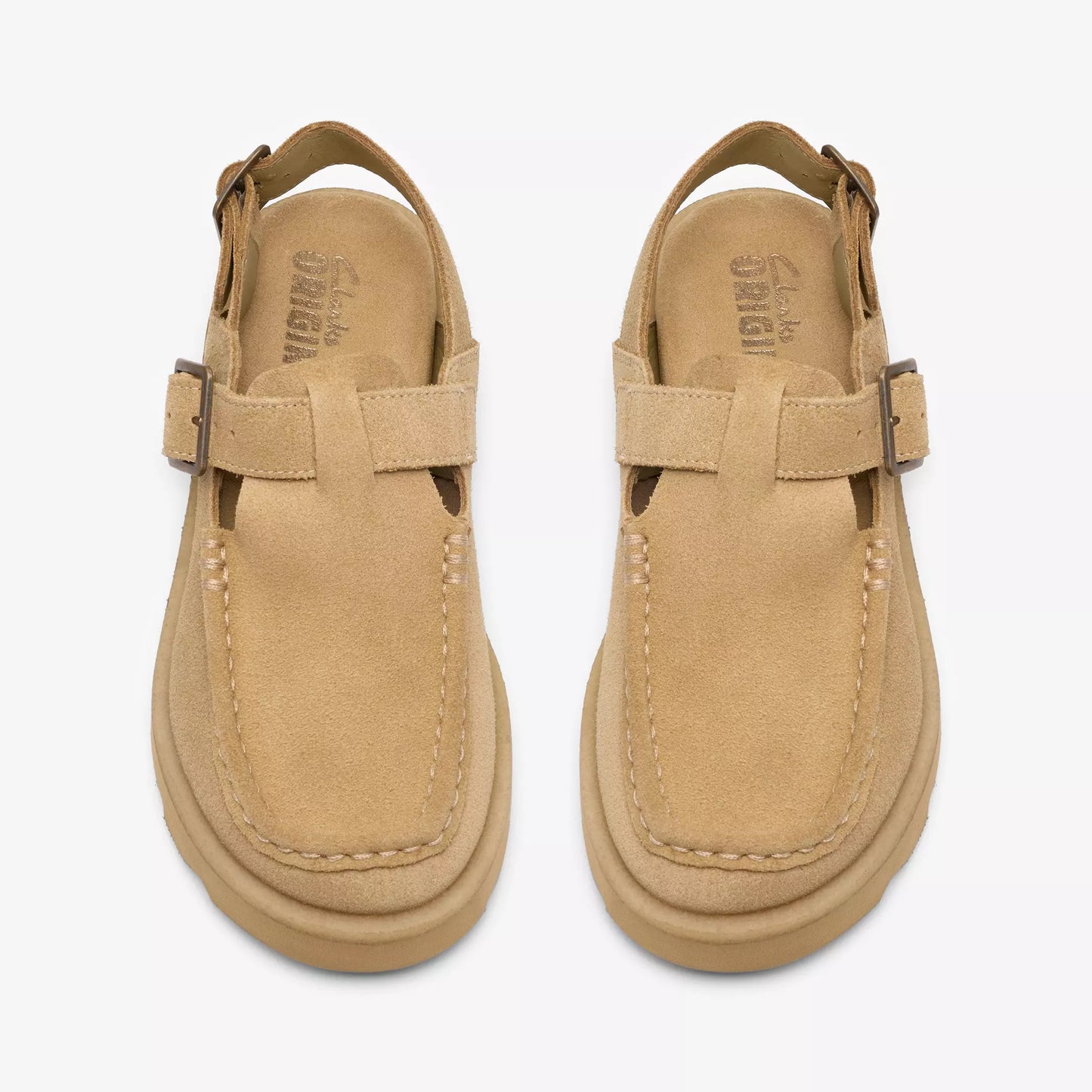 Clarks Meare Easy Mens Shoes Color: Maple Suede Style: 26185710