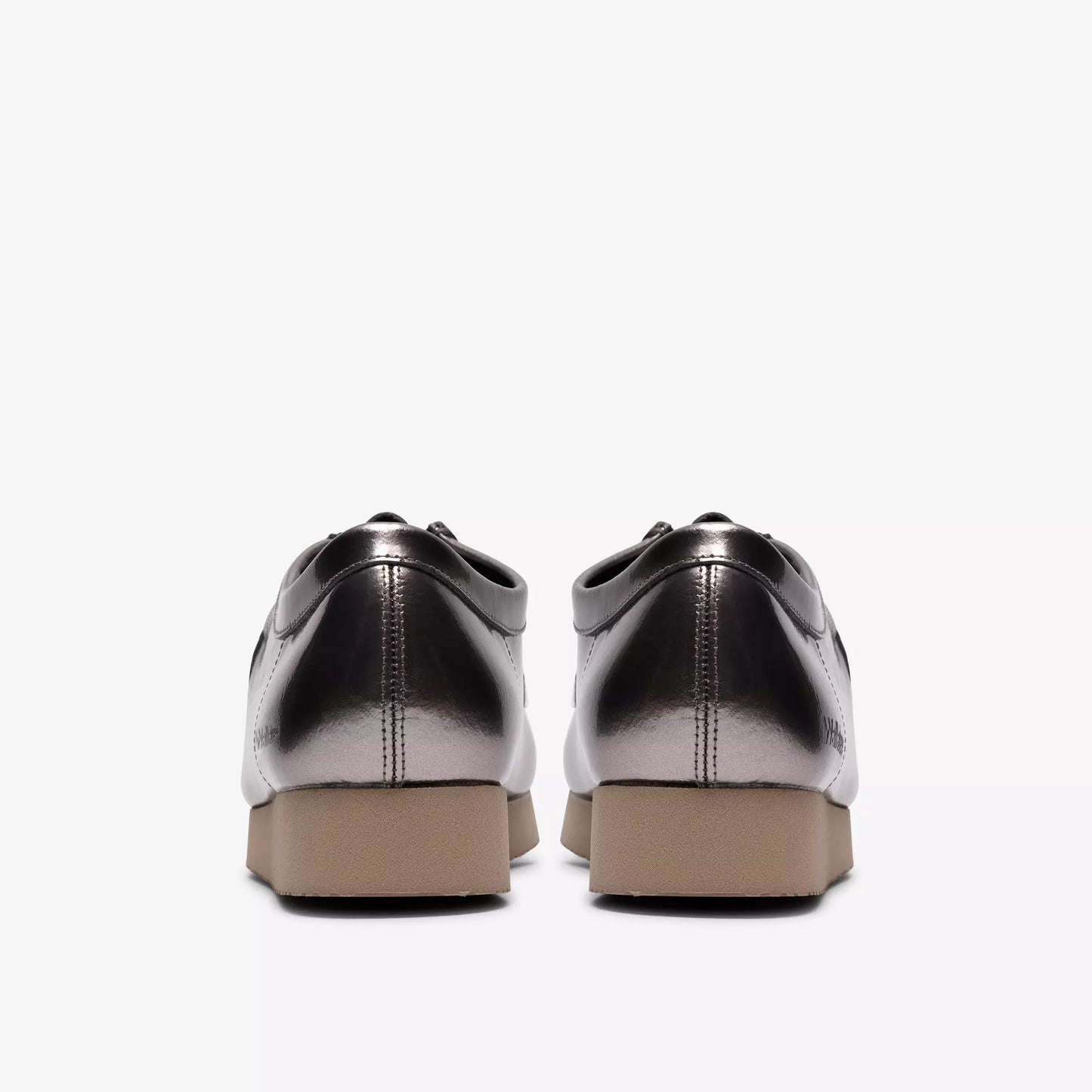 Clarks Wallabee 2604 Silver Patent Style: 26186501