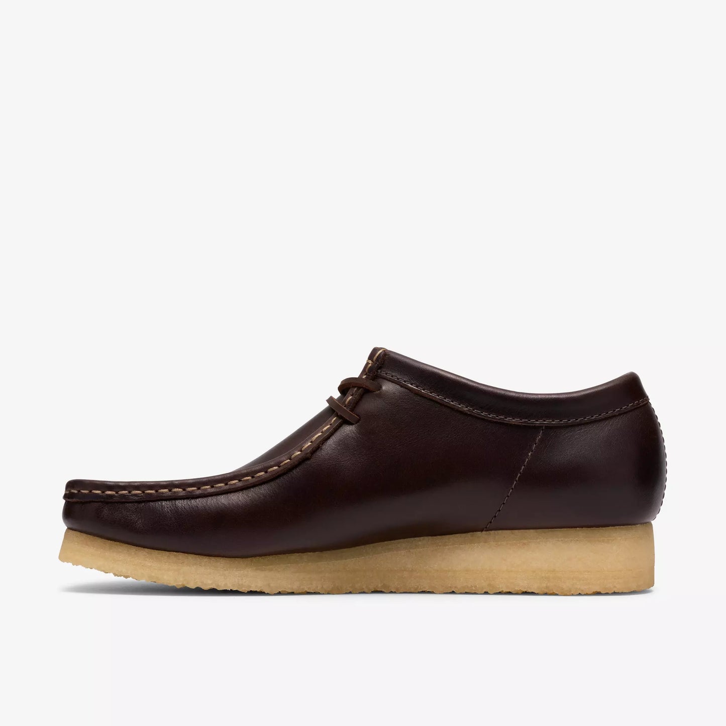 Clarks Wallabee Mens Shoes Color: Dark Brown Leather Style: 26186567