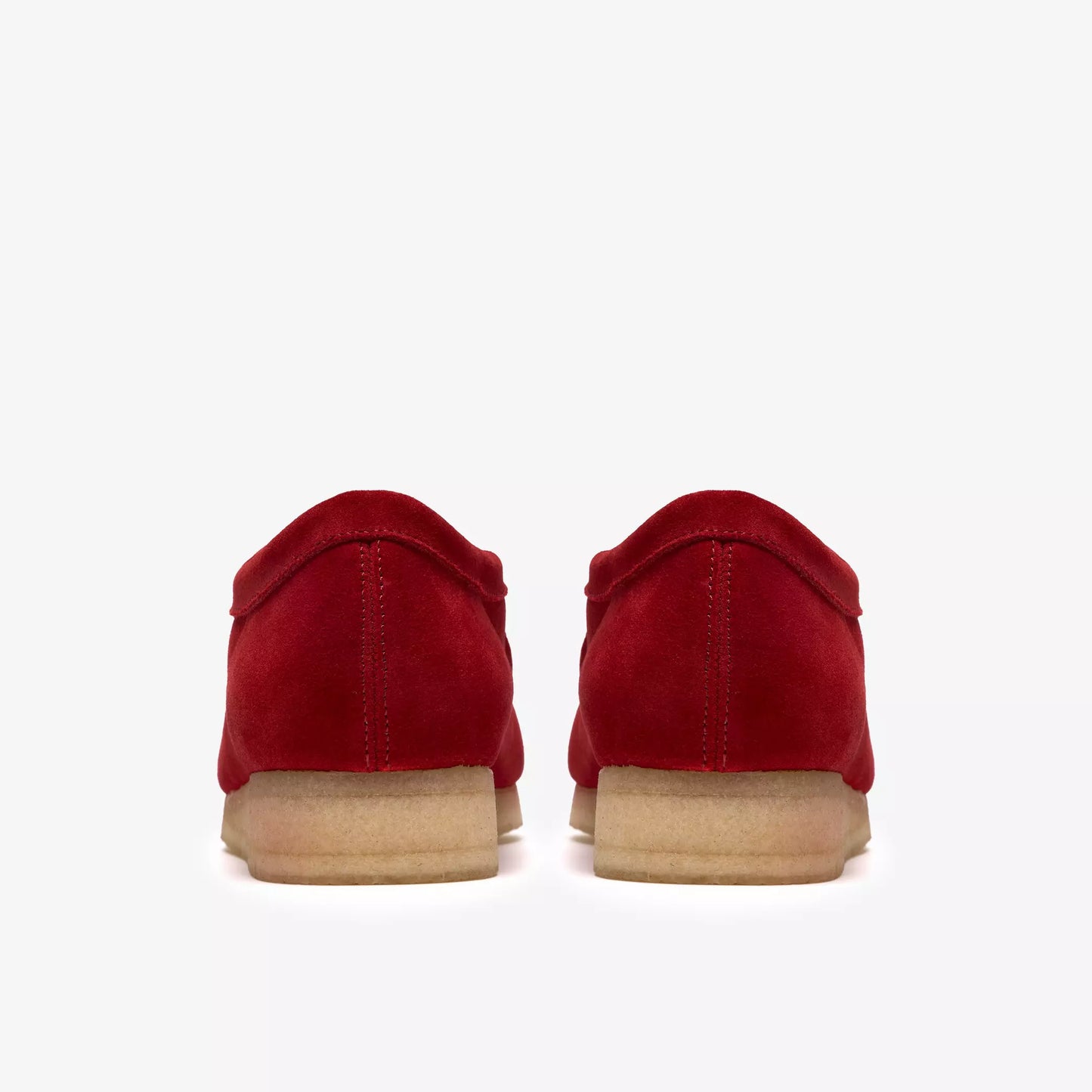 Clarks Wallabee Mens Shoes Color: Deep Red Suede Style: 26186772