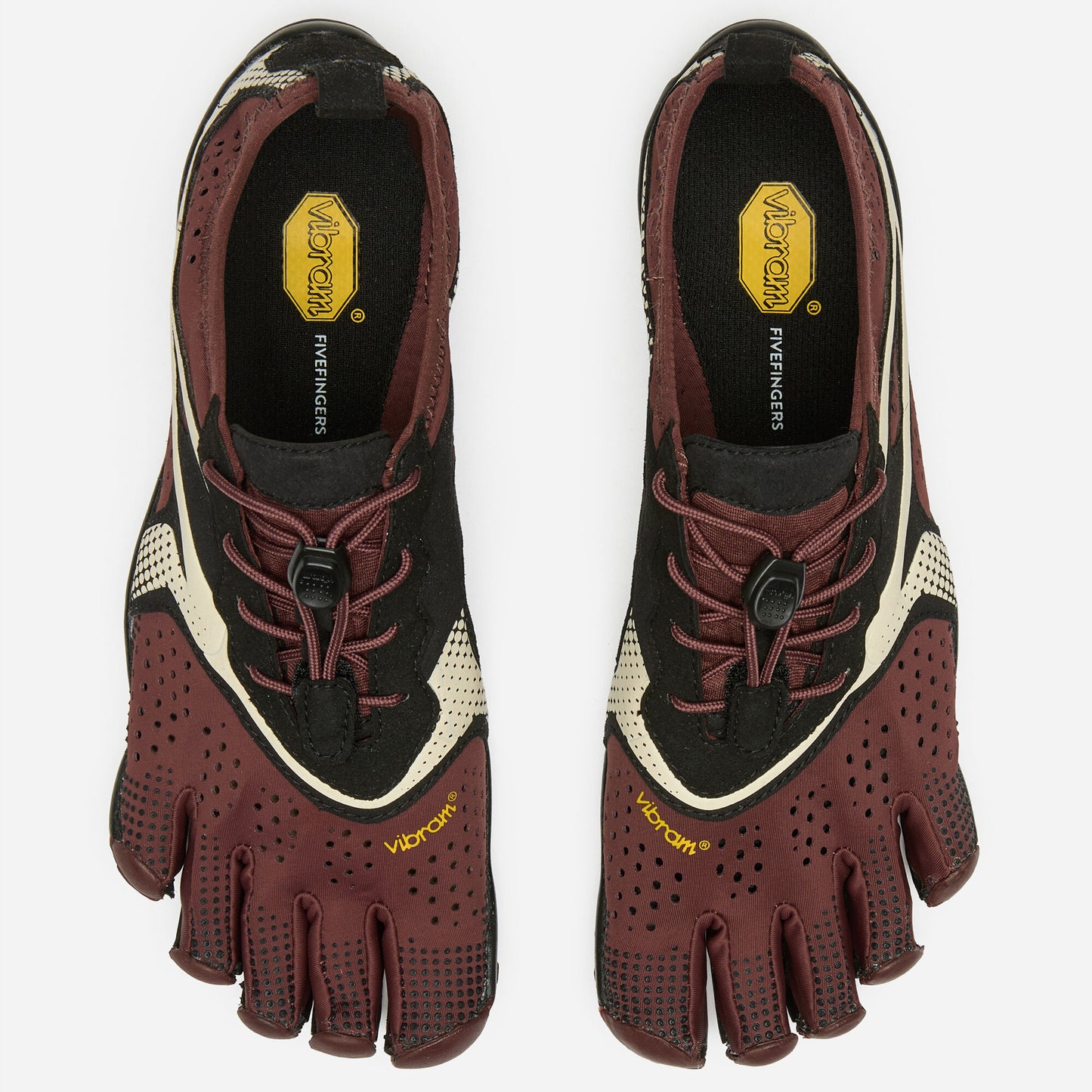 Vibram FiveFingers V-Run Color: Brown / Ivory / Black Style: 26M7003