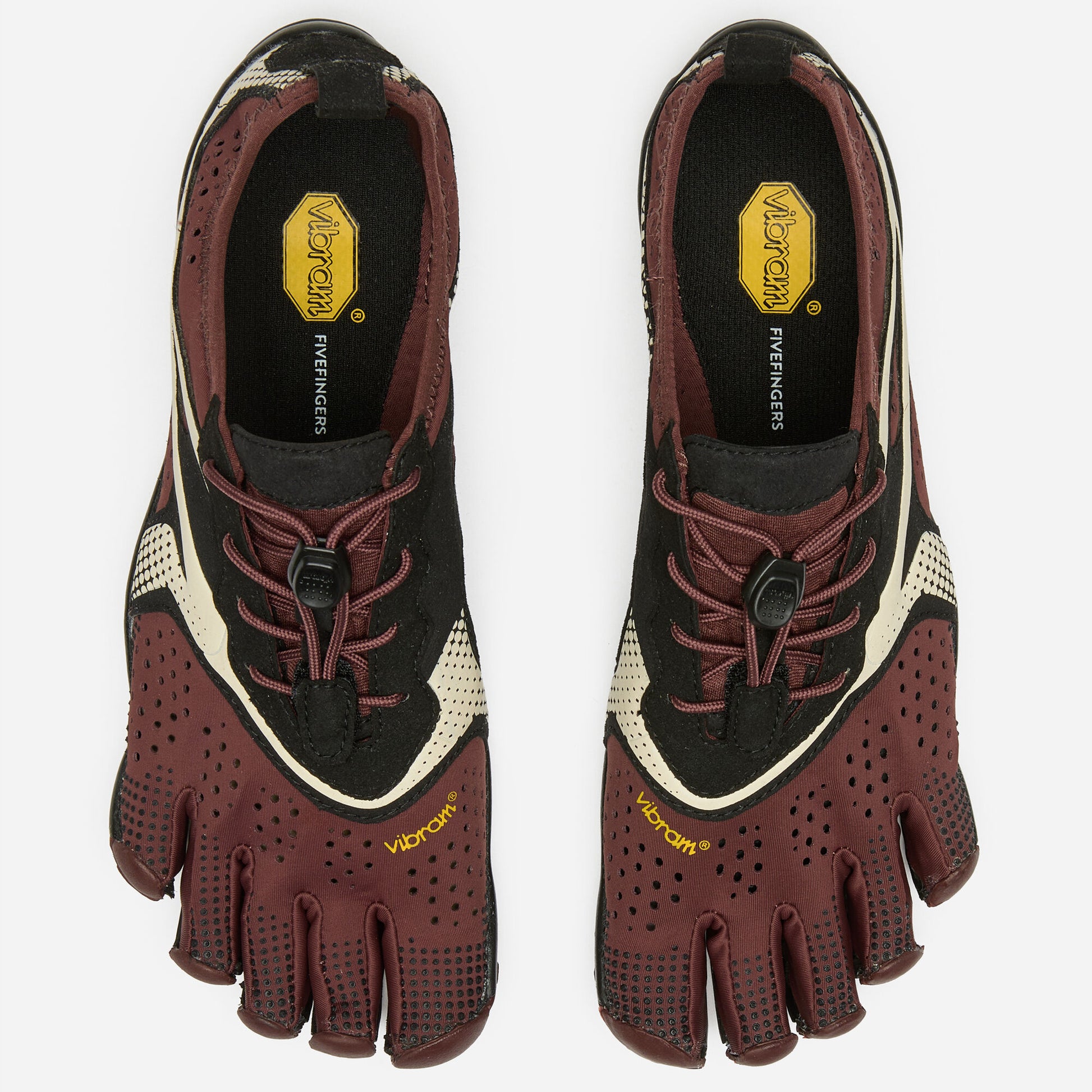 Vibram FiveFingers V-Run Color: Brown / Ivory / Black Style: 26M7003