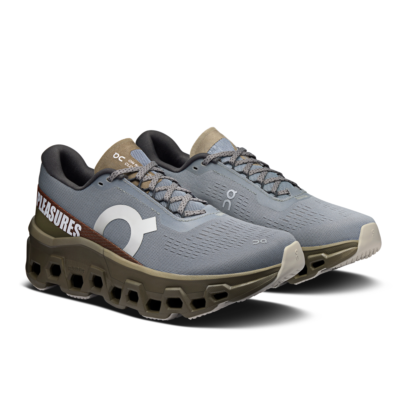 On Running Cloud monster 2PLS WOMEN MIST/OLIVE 3WF10393192