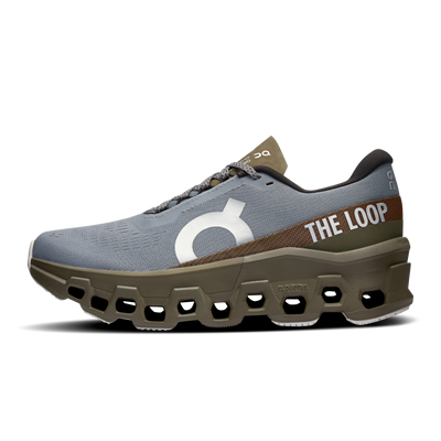 On Running Cloud monster 2PLS WOMEN MIST/OLIVE 3WF10393192