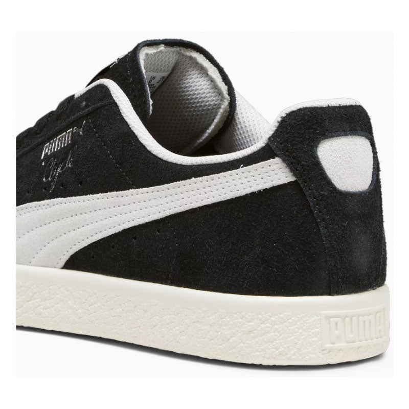 Puma Clyde Hairy Suede Sneakers Black 393115-02