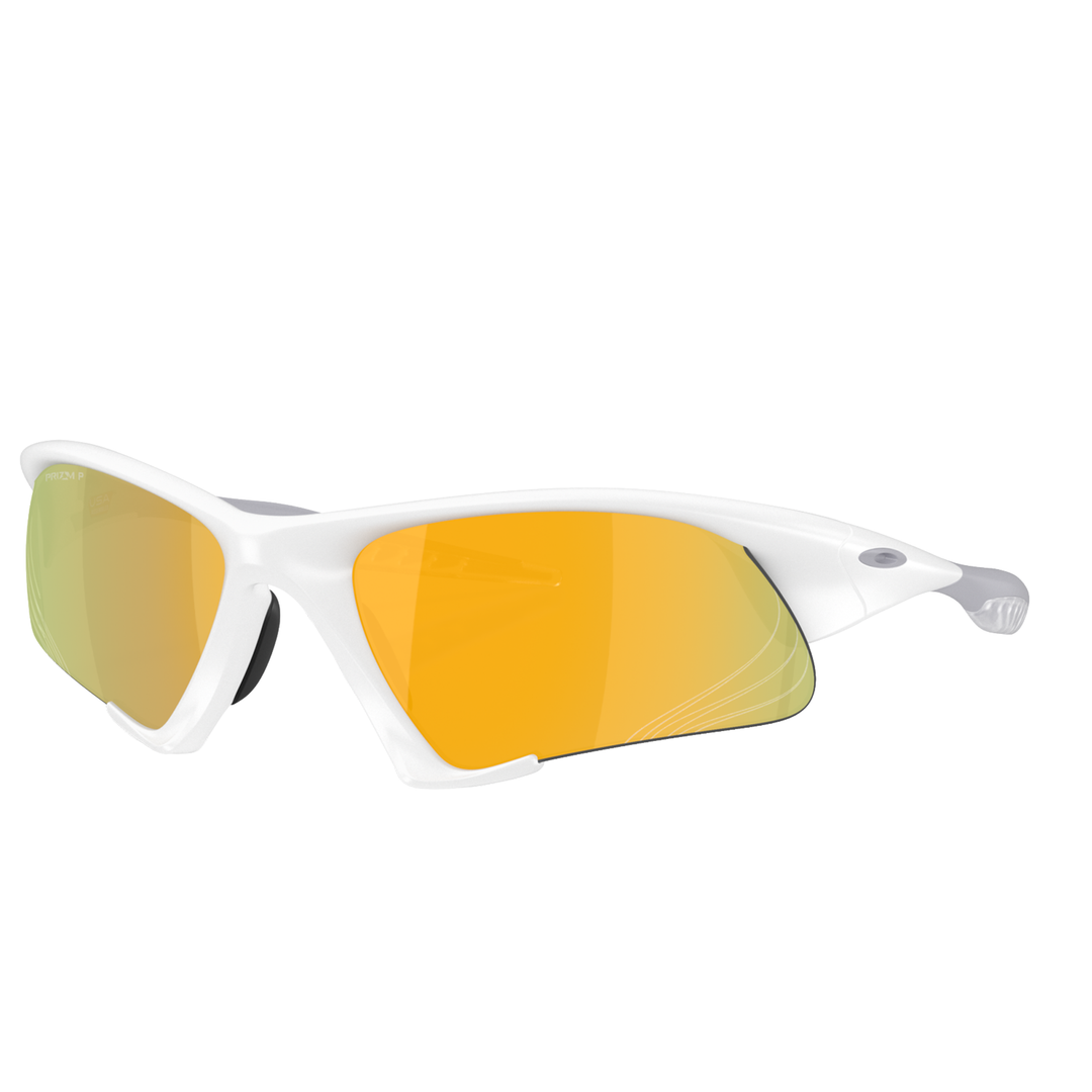 OAKLEY SUTURE JACKET MATTE WHITE W/PRIZM 24K POLAR OO9532-0364