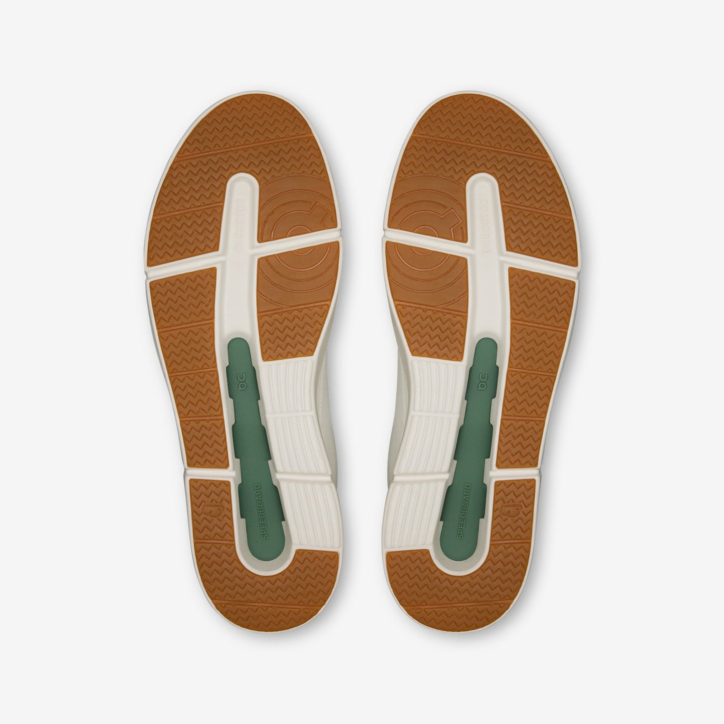 On THE ROGER Centre Court Men's Shoes Color: Ivory | Fern Style: 3MG10486046