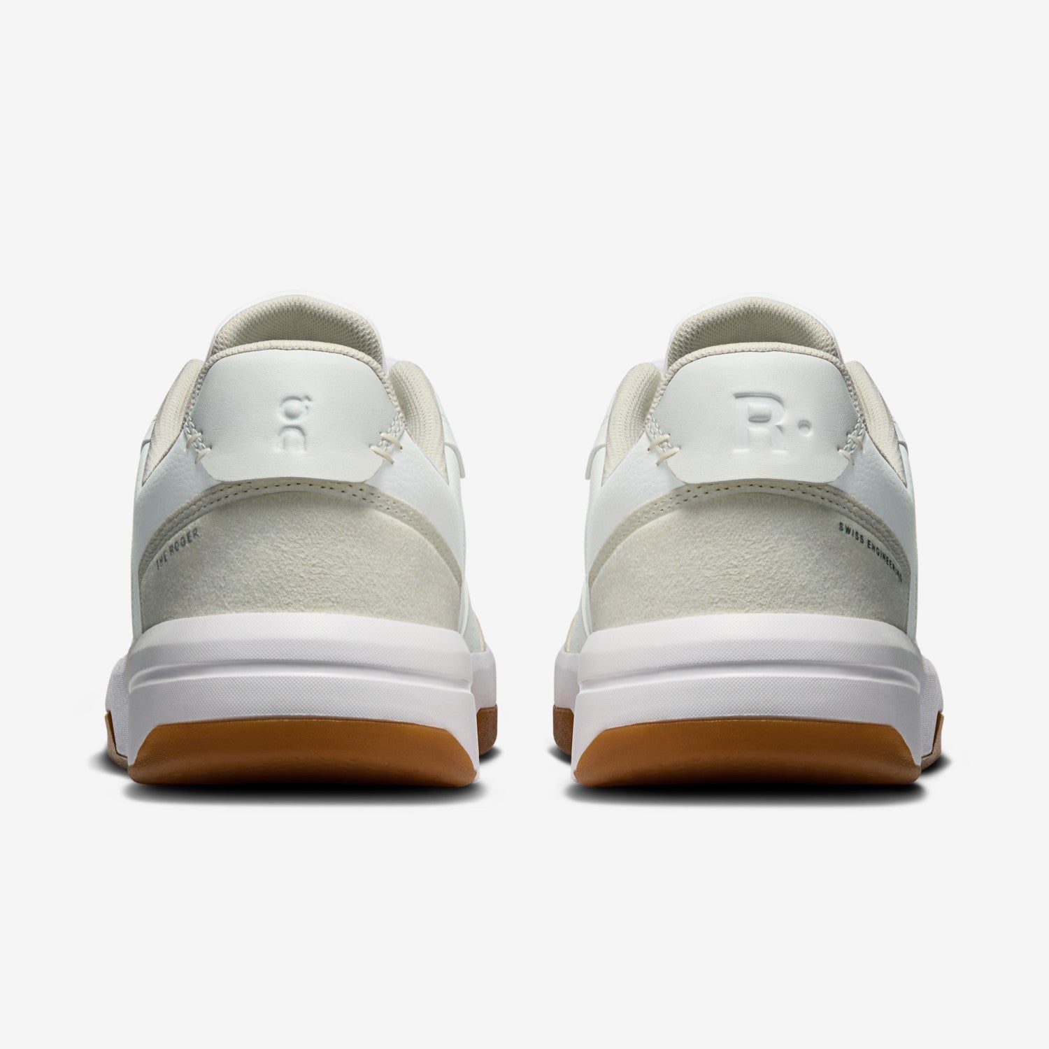 On THE ROGER Clubhouse Men's Shoes Color: White | Ivory Style: 3MF10540924
