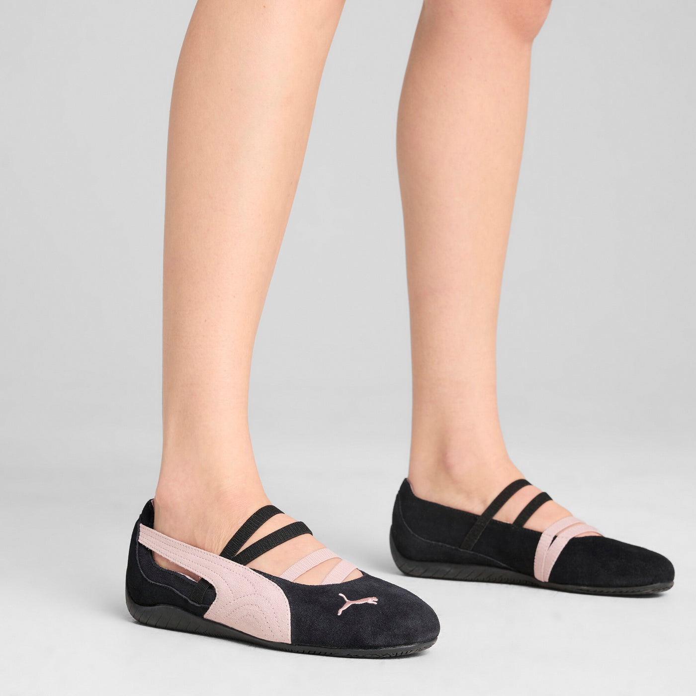 Puma Speedcat Ballet Suede Women's Shoes PUMA Black-Mauve Mist 40128702