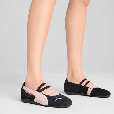 Puma Speedcat Ballet Suede Women's Shoes PUMA Black-Mauve Mist 40128702