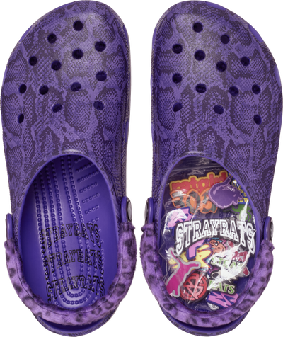 CROCS X StrayRats Classic Clog Ultrvlt Ultraviolet 211083-506