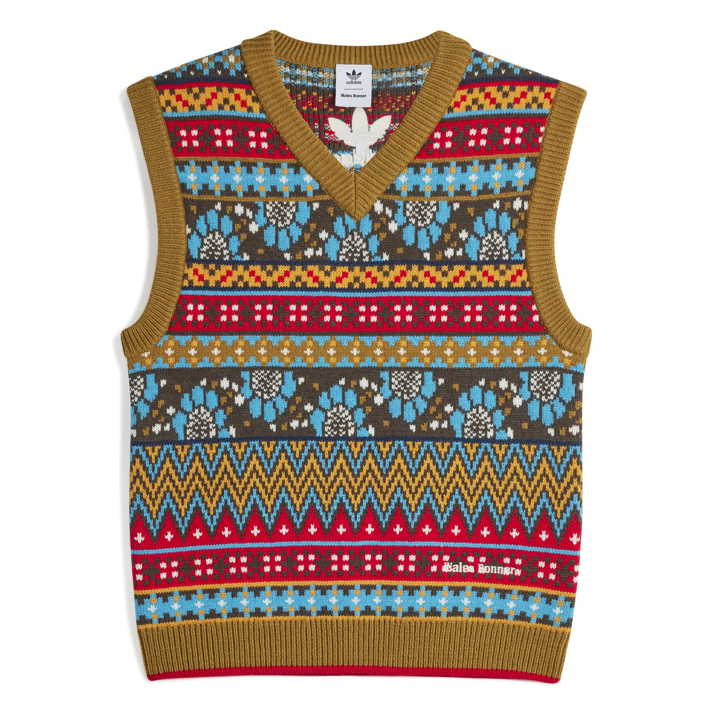 ADIDAS X WALES BONNER WB KNIT VEST MULTI JE5983