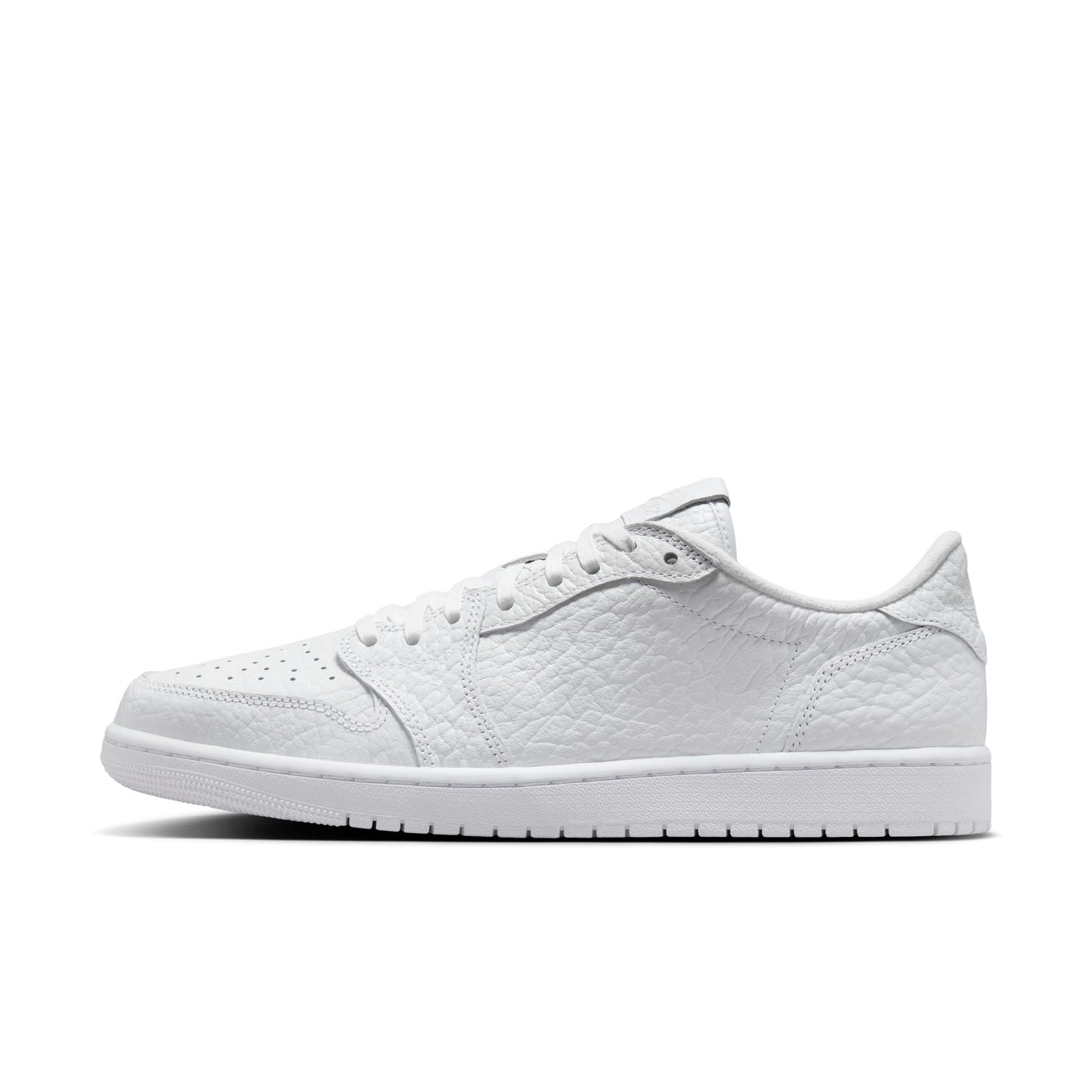 Air Jordan 1 Retro Low Men's No-Swoosh White/white-white 872782-100