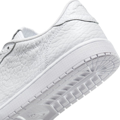 Air Jordan 1 Retro Low Men's No-Swoosh White/white-white 872782-100
