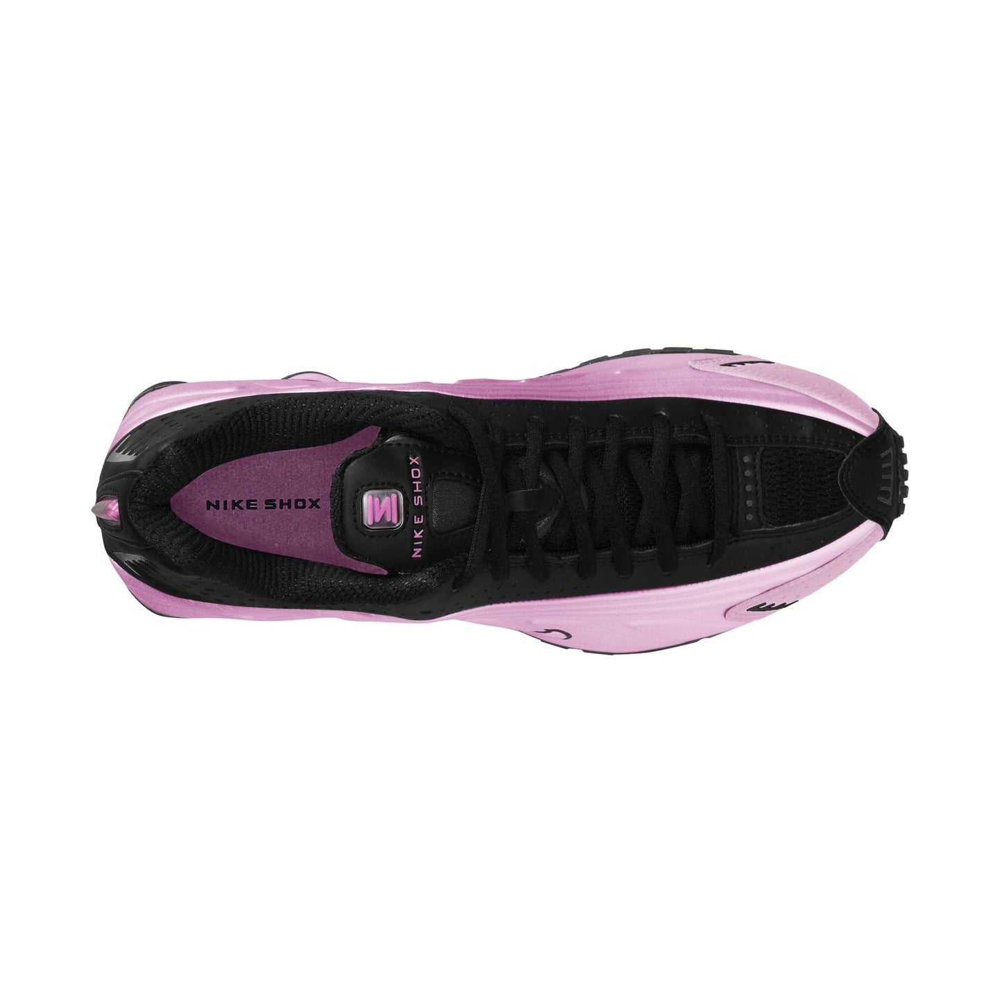 Nike Women's Shox R4 Color: BLACK/LT MAGENTA-BLACK Style: AR3565-014